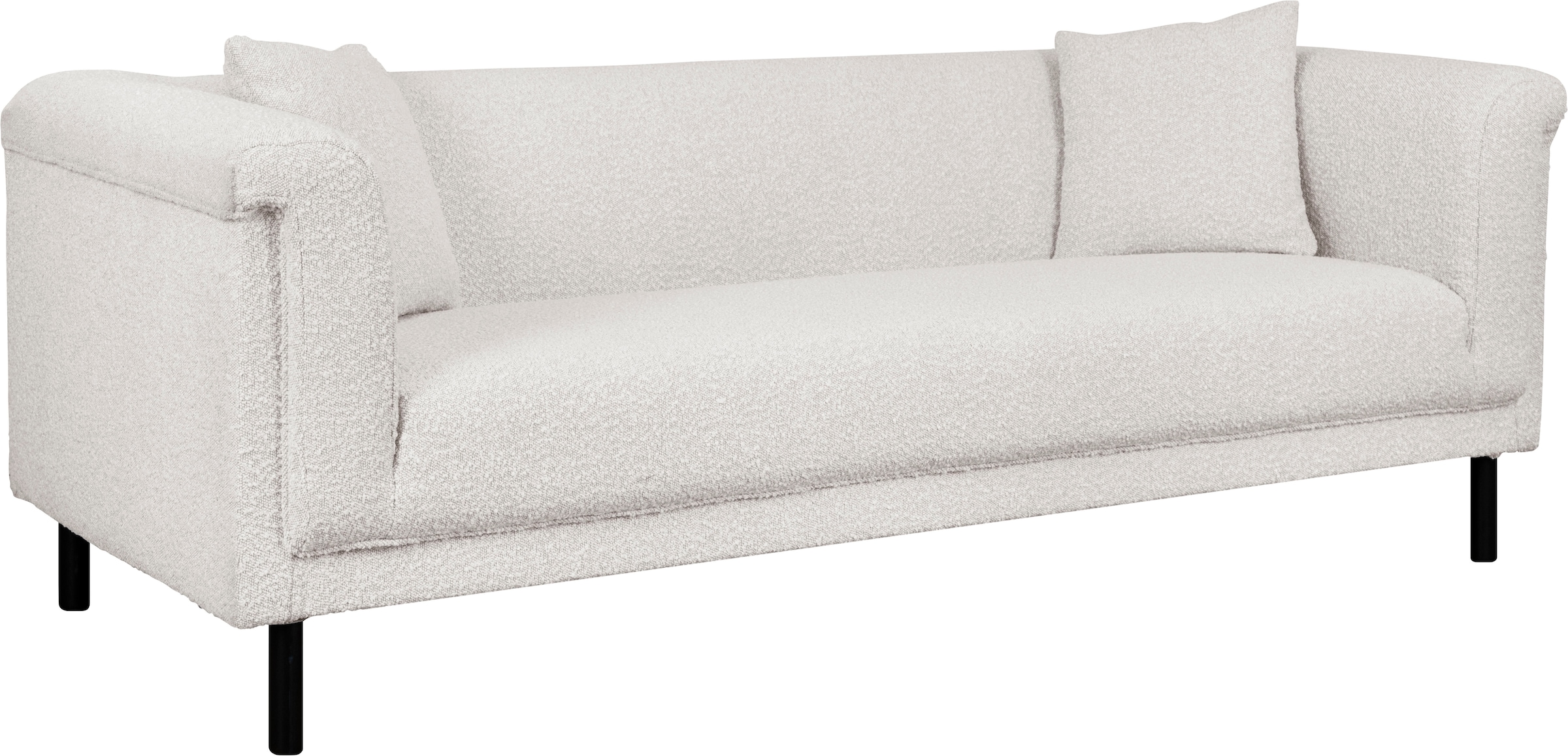 INOSIGN 2-Sitzer »AGNIA B/T/H: 180/85/71 cm«, incl. Zierkissen, auch in Cord und Bouclé