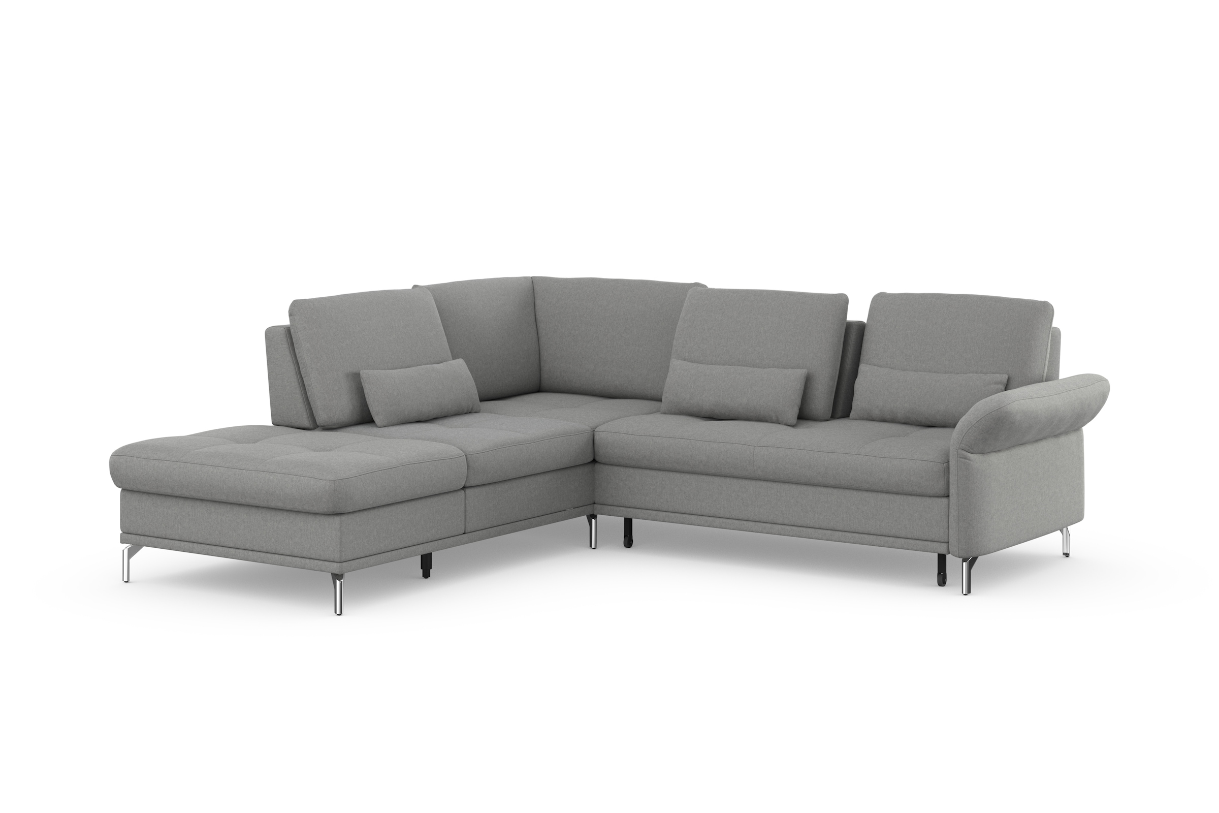 INOSIGN Ecksofa »Palm Beach L-Form«, Federkern, mit Sitztiefenverstellung, wahlweise mit Bettfunktion
