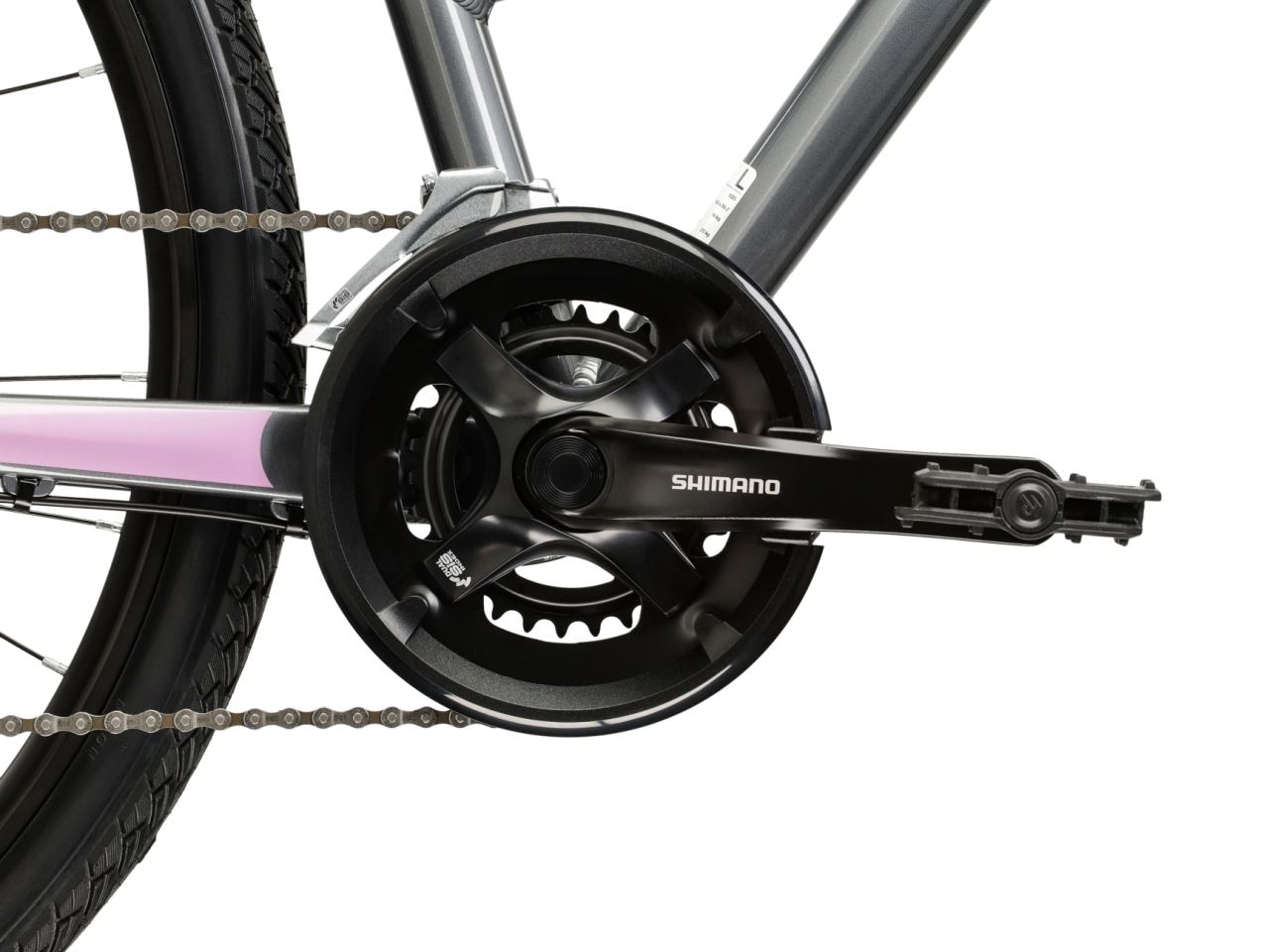 Kross Crossrad »KROSS Crossrad Damen 28" Evado 4.0 grau 16 Gänge« 16 Gang Shimano ACERA M3020 Schaltwerk Kettenschaltung