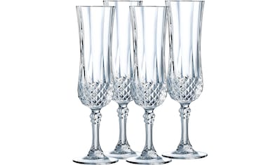Luminarc Sektglas »Trinkglas Longchamp Eclat«, (Set, 4 tlg.), Gläser Set, sehr... kaufen