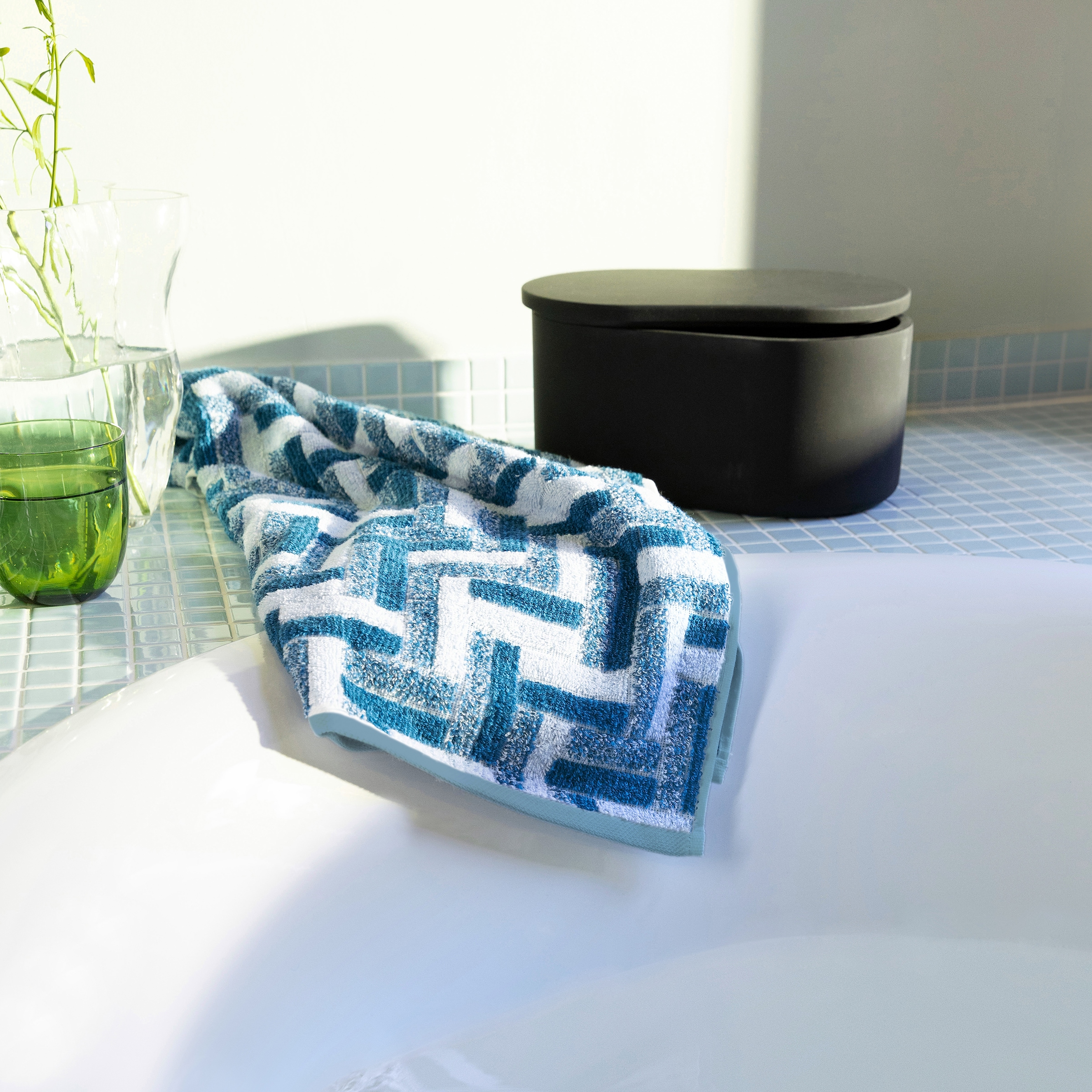 Möve Handtücher »Tide«, (1 St.), im Jacquard-Design