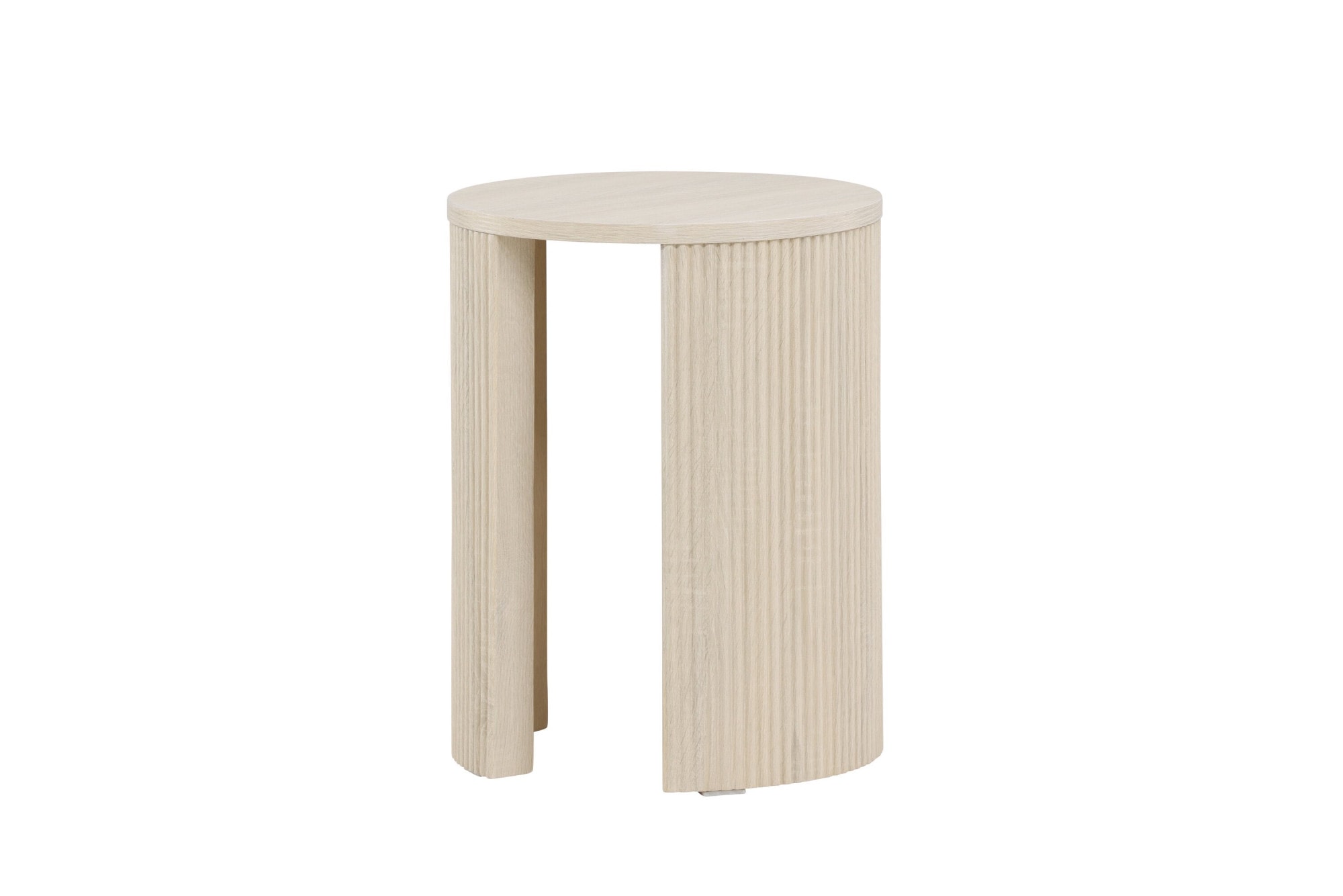 Venture Home Beistelltisch »Bristol, kompakter runder Beistelltisch, modern & vielseitig, Ø 40 cm« Ablagetisch, MDF, rund, schmal, hoch, dezent, klar