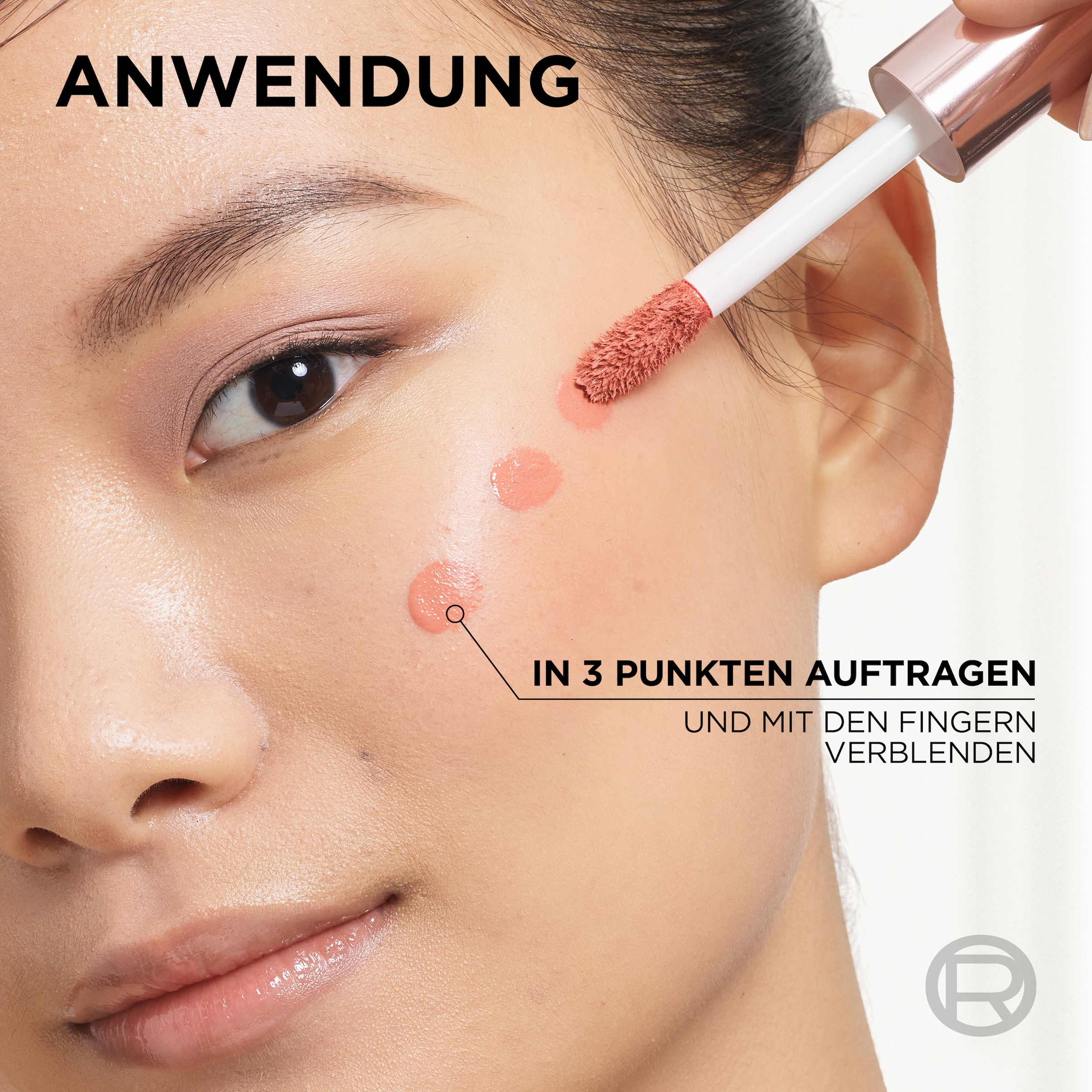 L'ORÉAL PARIS Rouge »L'Oréal Paris Lumi Le Liquid Blush«, besonders für das Gesicht geeignet