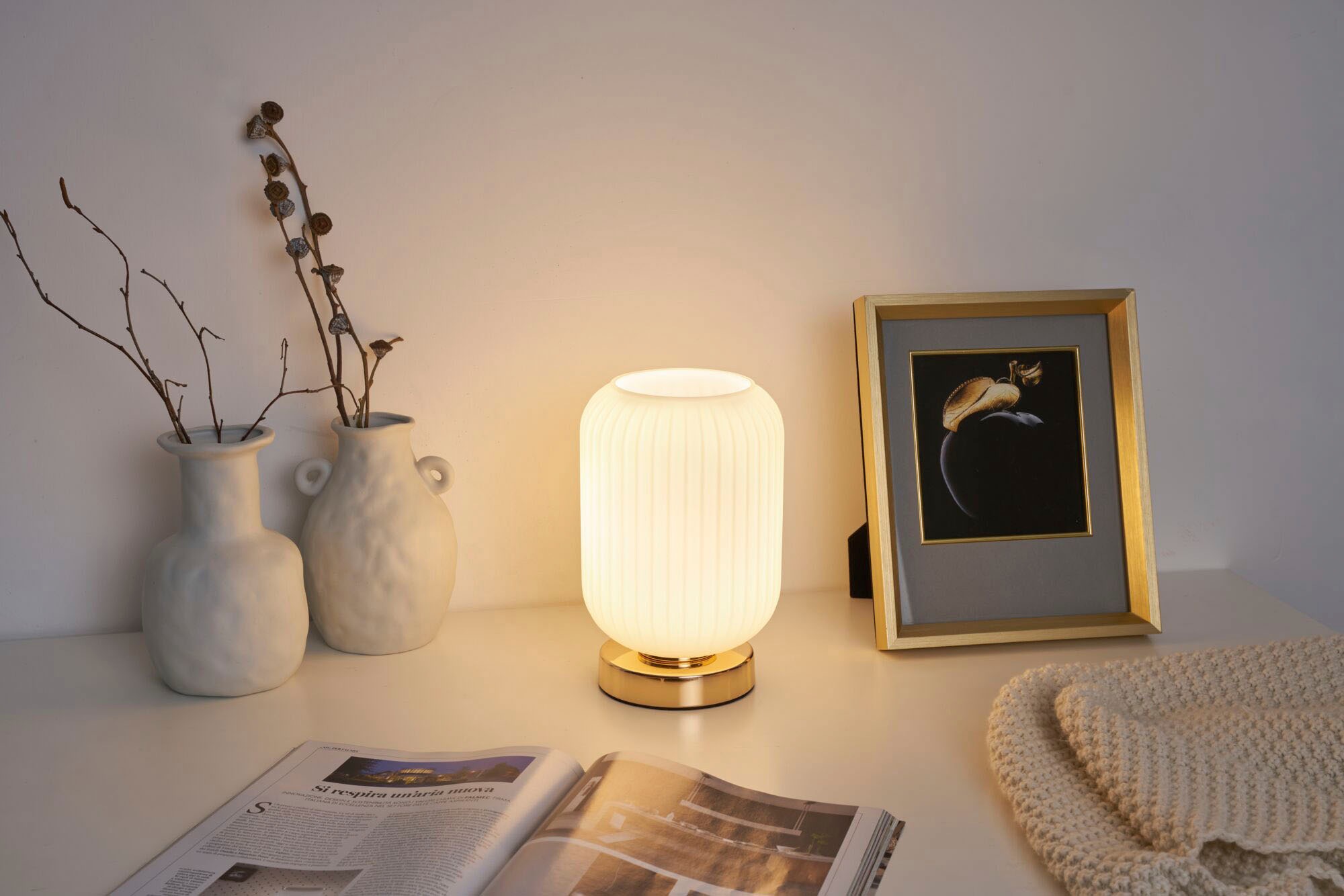 Pauleen Tischleuchte »Noble Purity« E27 1 Stk. E27