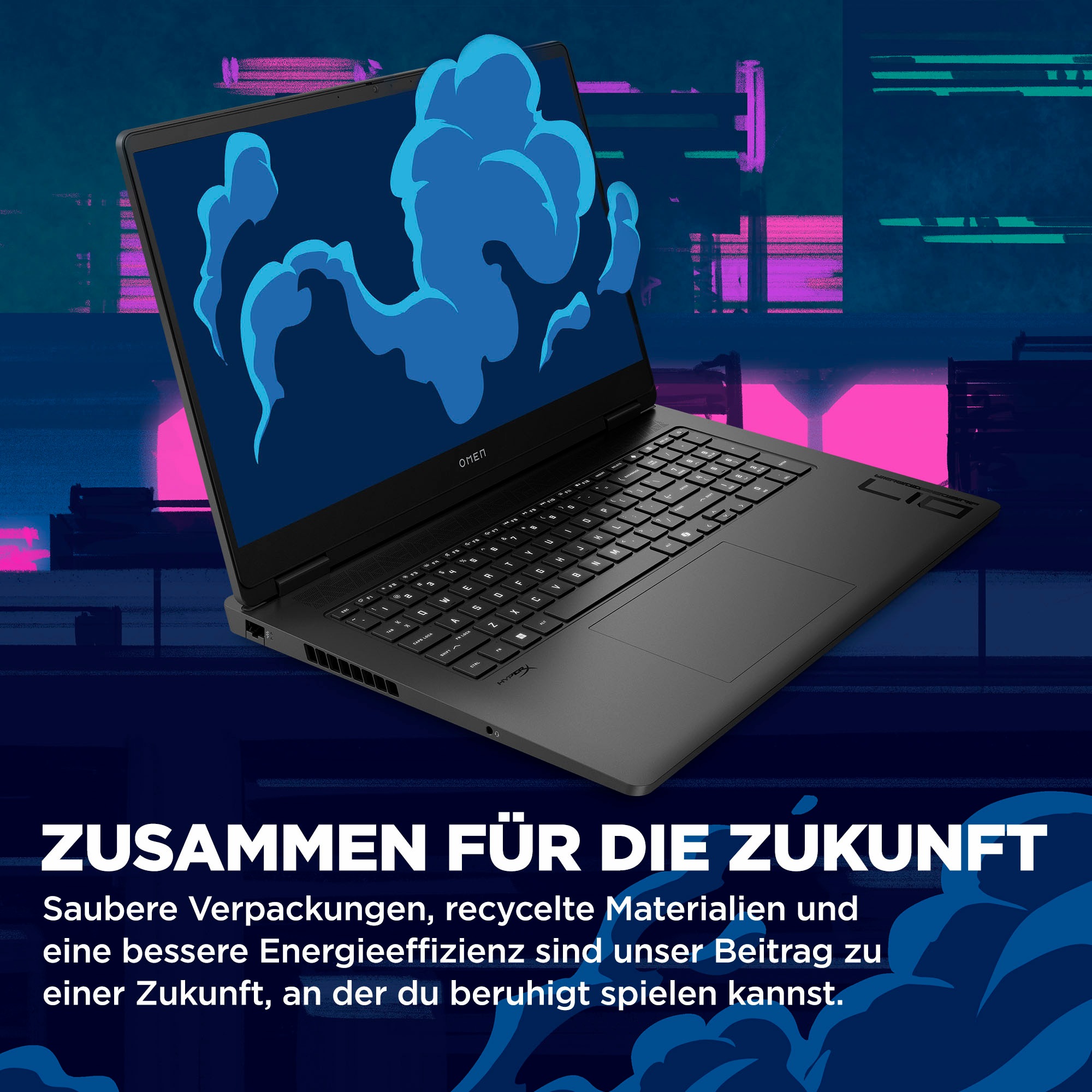 HP Gaming-Notebook »OMEN 17-db1073ng« 43,9 cm / 17,3 ″ AMD Ryzen™ AI 7 GeForceRTX5060 1.000 GB SSD