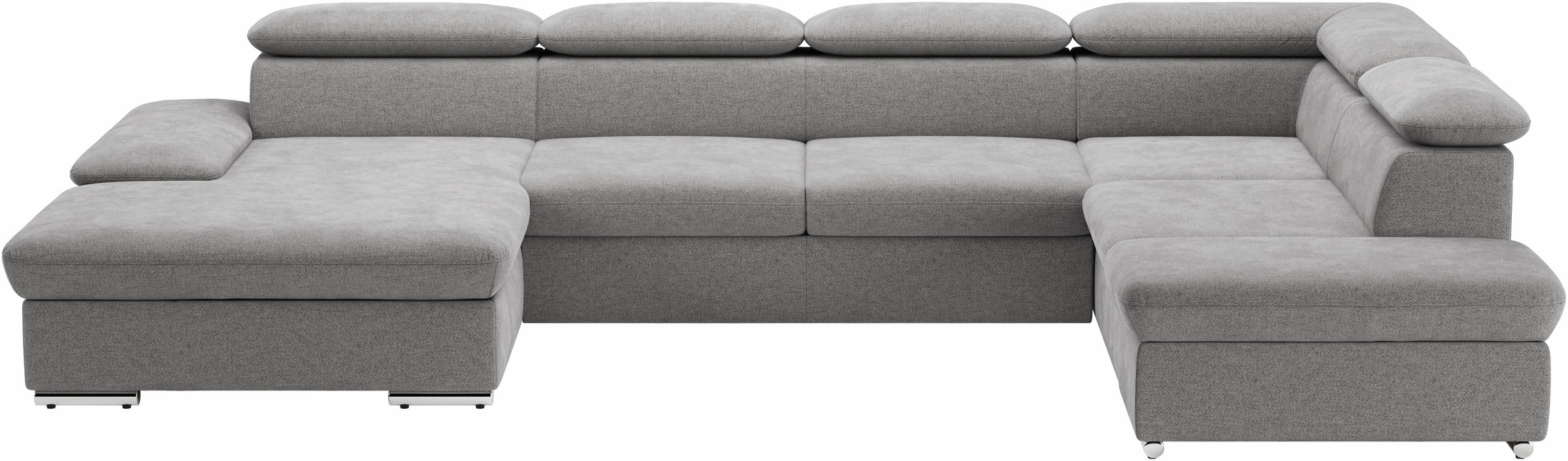 sit&more Wohnlandschaft »Valantine U-Form«, inkl. Kopf- und Armteilverstellung, wahlweise mit Bettfunktion