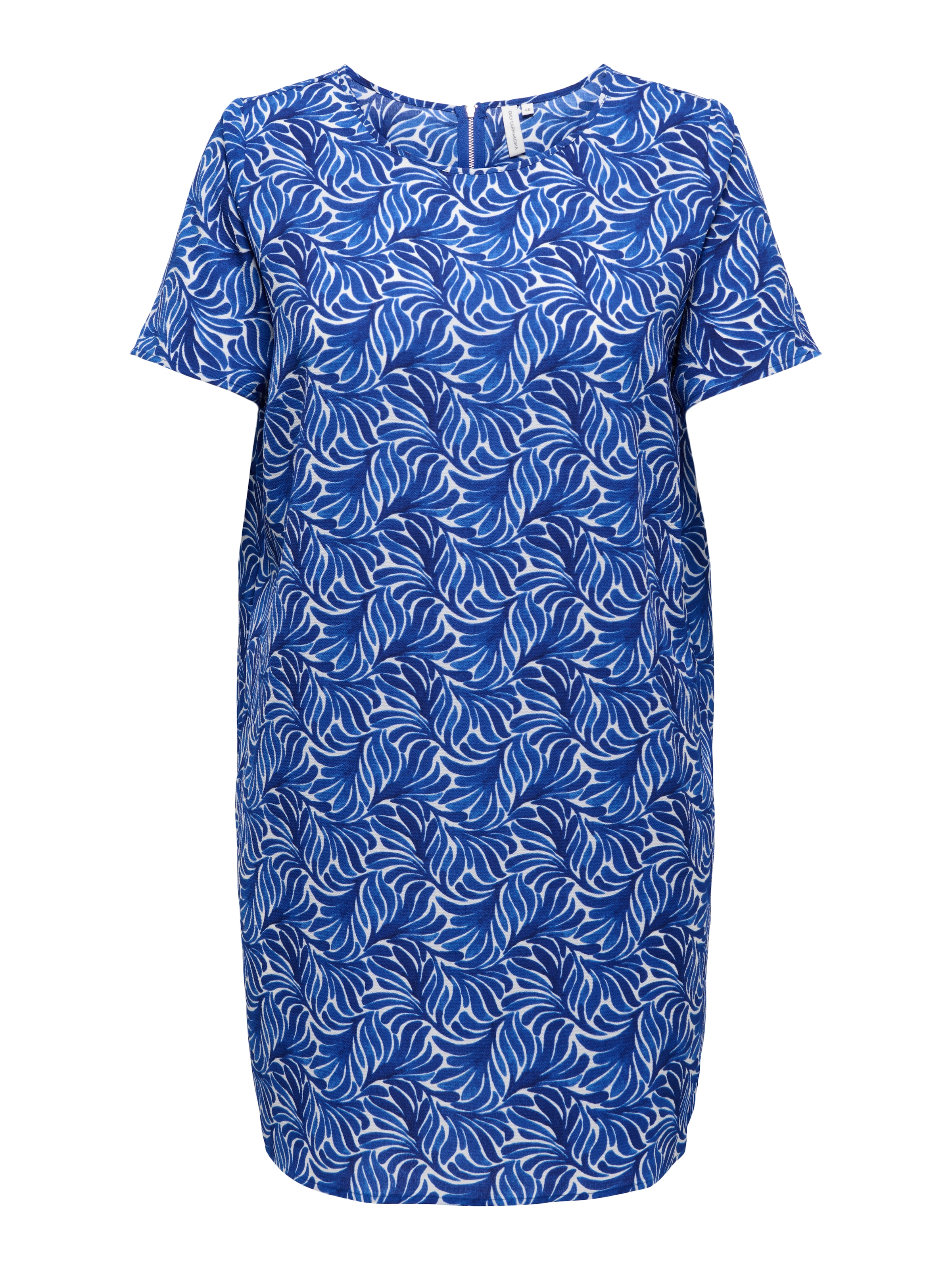 ONLY CARMAKOMA Sommerkleid »CARLUX SS TUNIC DRESS WVN NOOS« Materialmix, loose fit