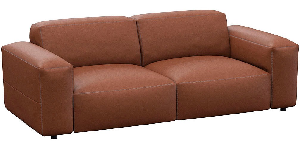 FLEXLUX 2,5-Sitzer »Lucera Sofa, super bequem durch hochwertigen Sitzaufbau mit Kaltschaum«, modern & anschmiegsam, Designsofa
