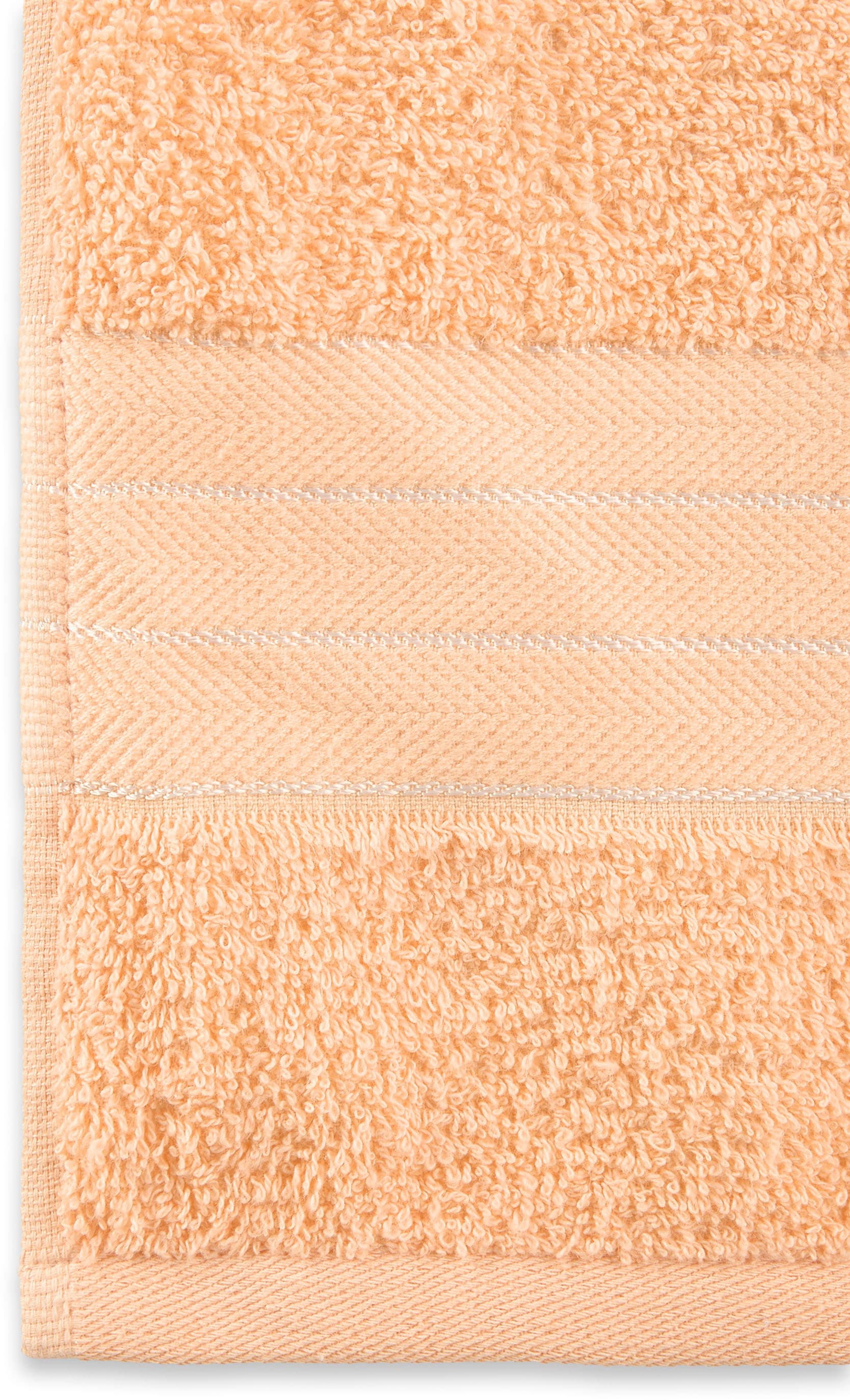 good morning Badetücher »Uni«, (Set, 2 St., 2 Badetücher (70x140 cm), Baumwolle, Walkfrottee, Bordüre, 500 GSM, Einfarbig, Ohne Aufhängung