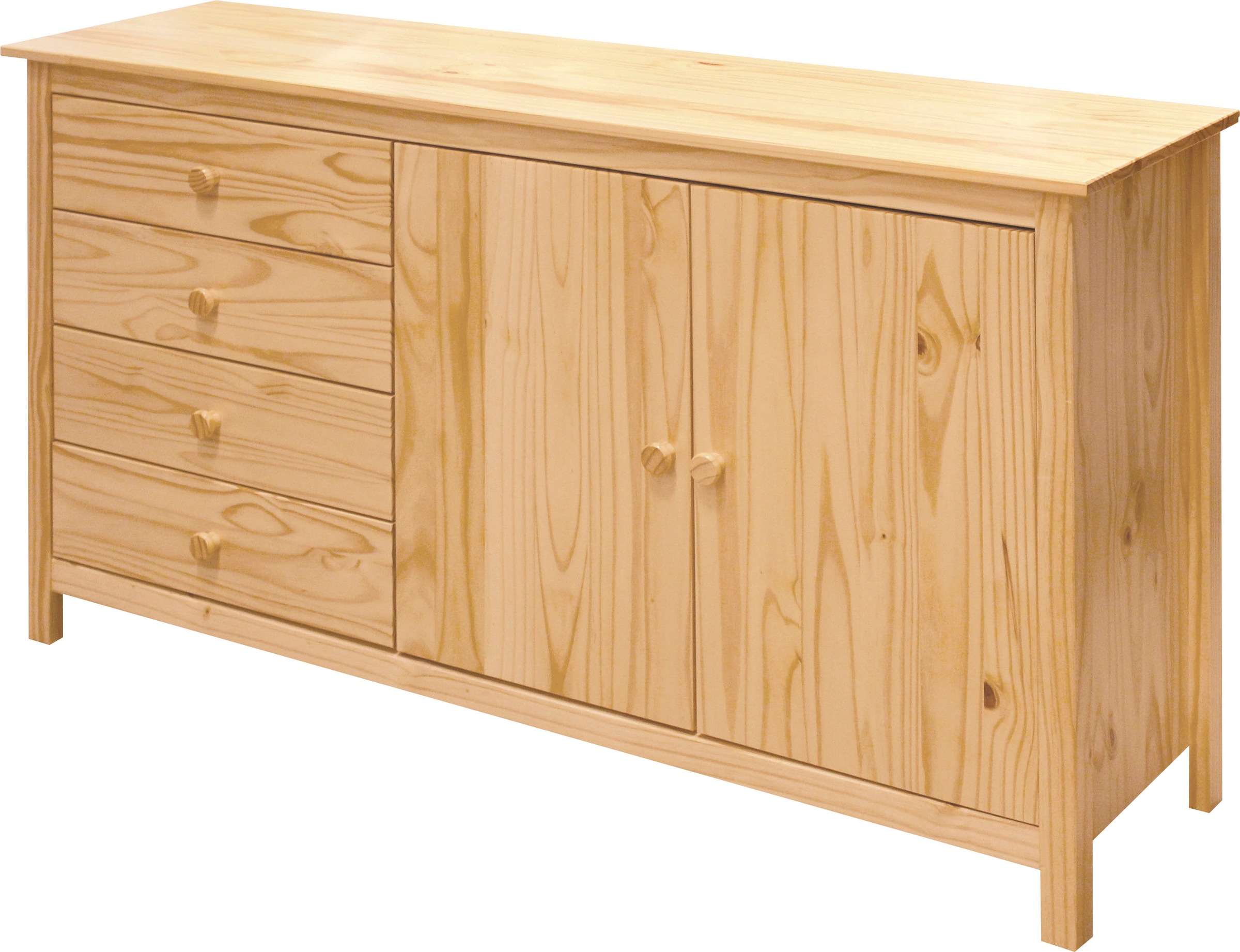 Home affaire Sideboard »Chur«, Kommode aus Massivholz Kiefer günstig online kaufen