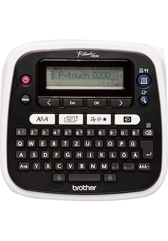 Brother Etikettendrucker »Beschriftungsgerät P-touch D200BWVP«, für Zuhause und das... kaufen