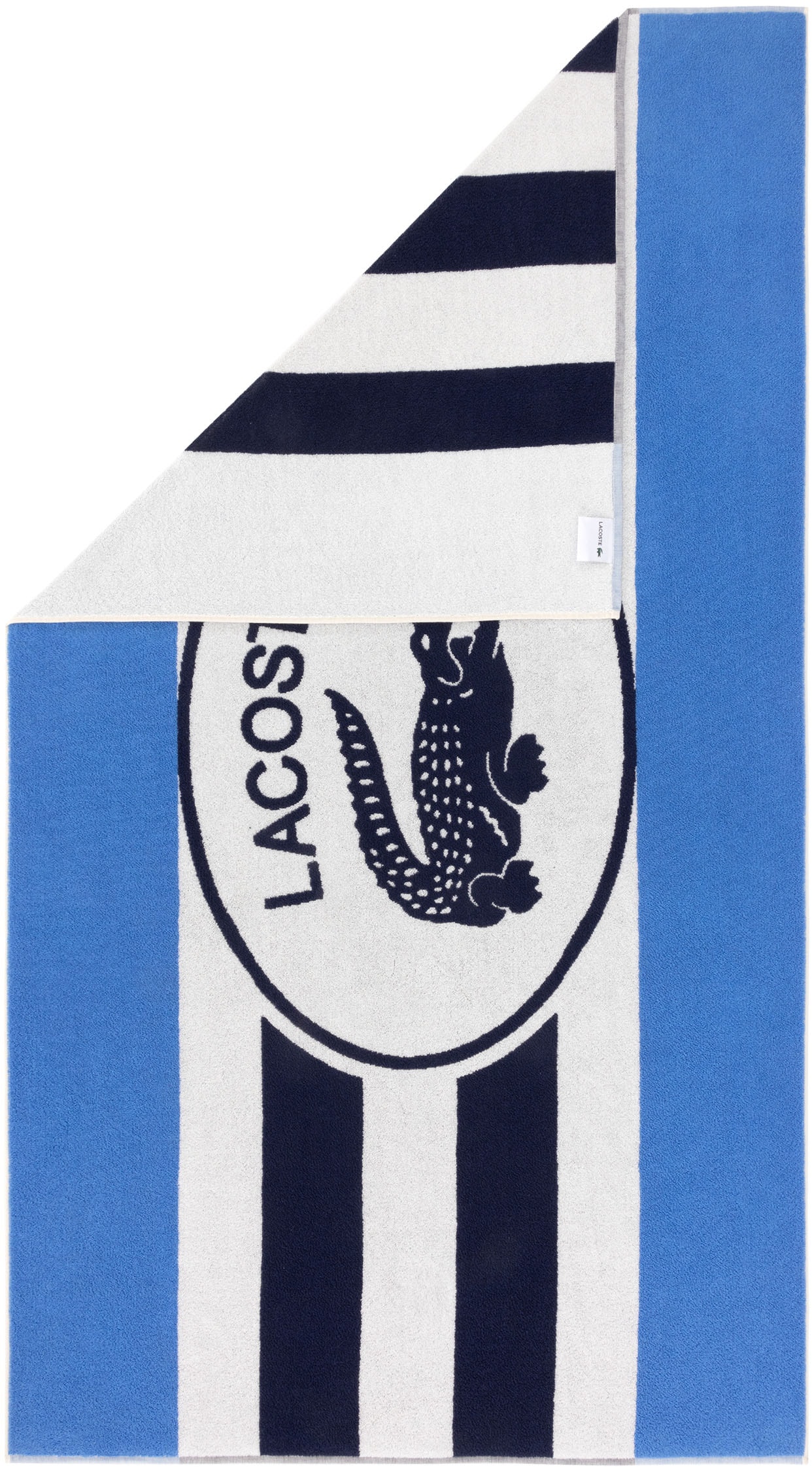 Lacoste Strandtuch »BADGE« mit Label-Applikationen