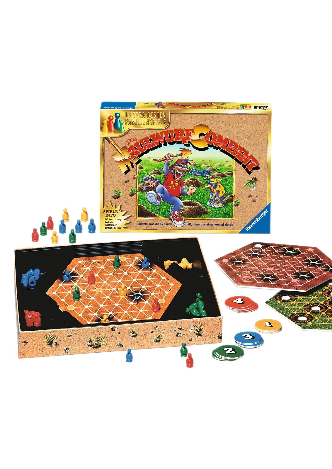 Ravensburger Spiel »Die Maulwurf Company«, Made in Europe