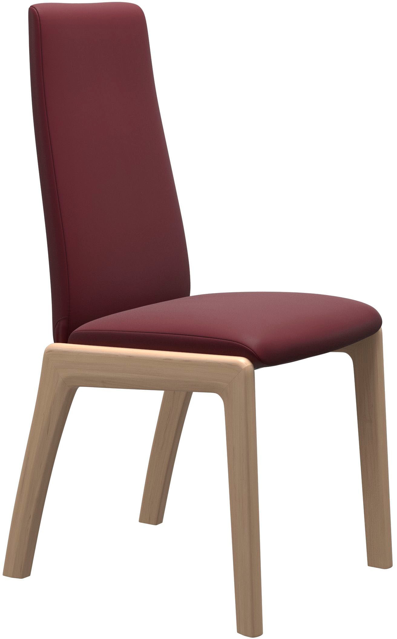 Stressless® Polsterstuhl »Laurel«, Leder BATICK, High Back, Größe M, mit abgerundeten Beinen in Eiche natur