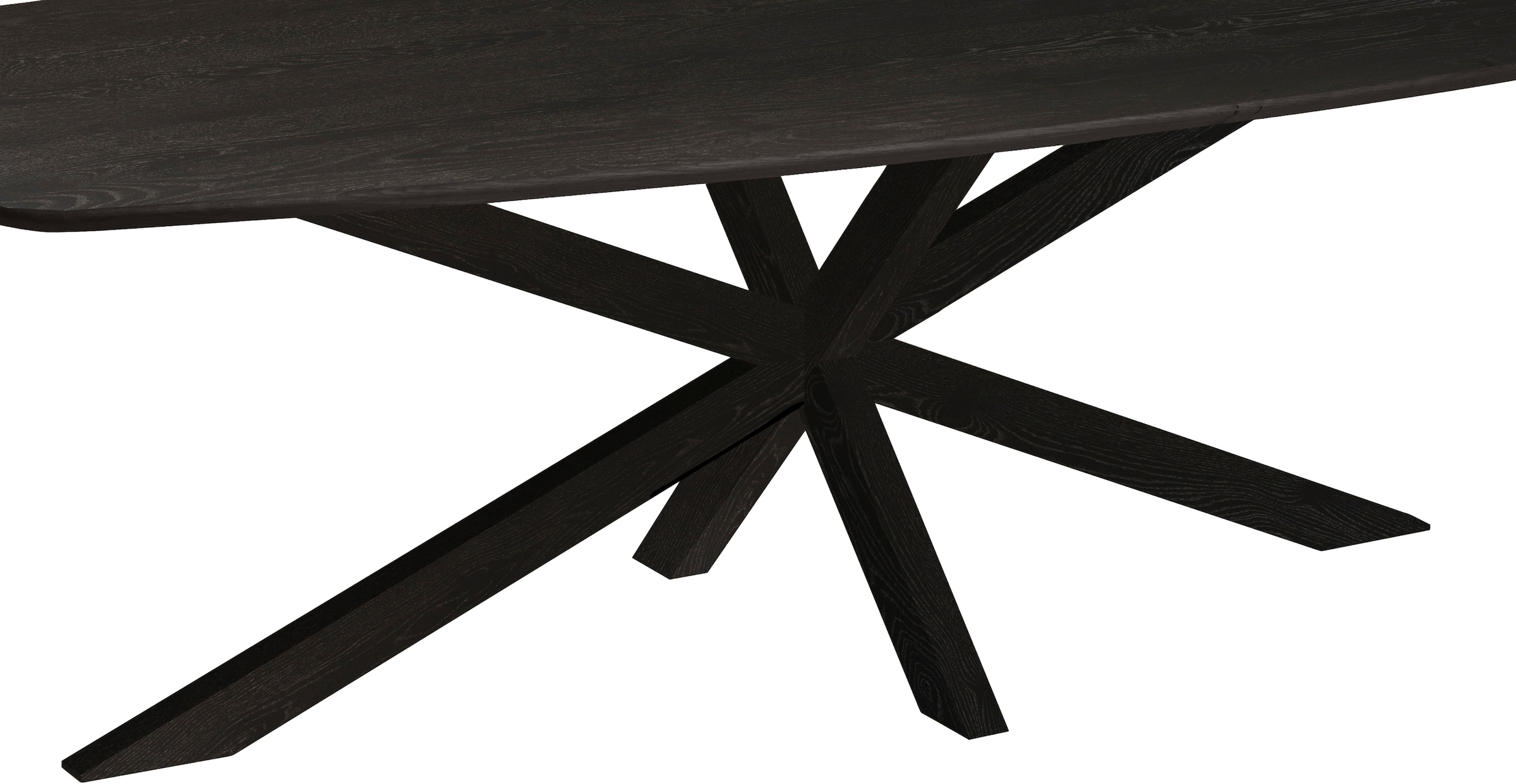 OMG Design Esstisch »Nottingham« 1 Stk. tlg. Eiche Massivholz, mit Spider-Gestell