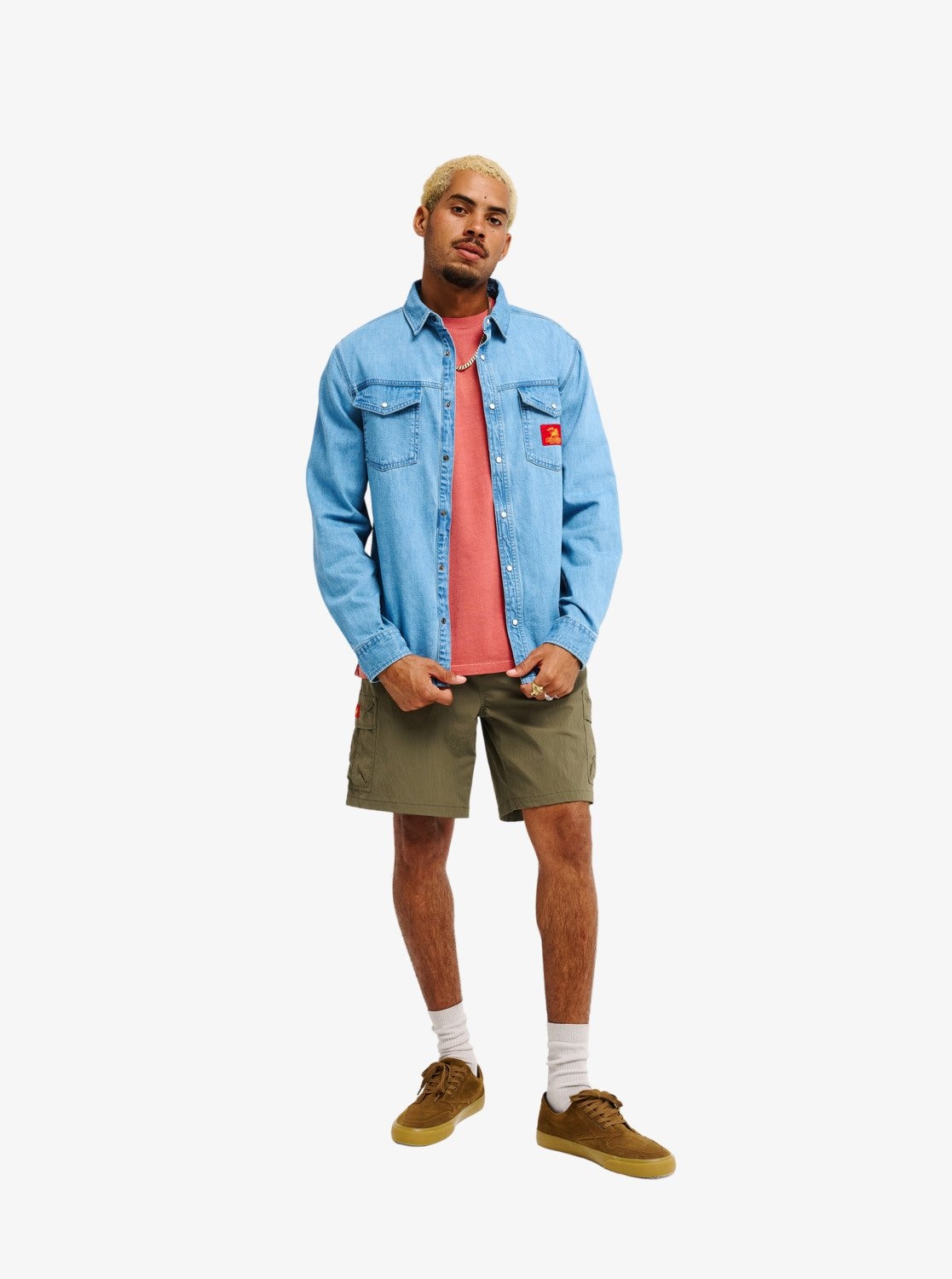 Quiksilver Jeanshemd »BM UPRISING SHIRT« Jeanshemd, aus Baumwolle, in den Größen S bis XXL