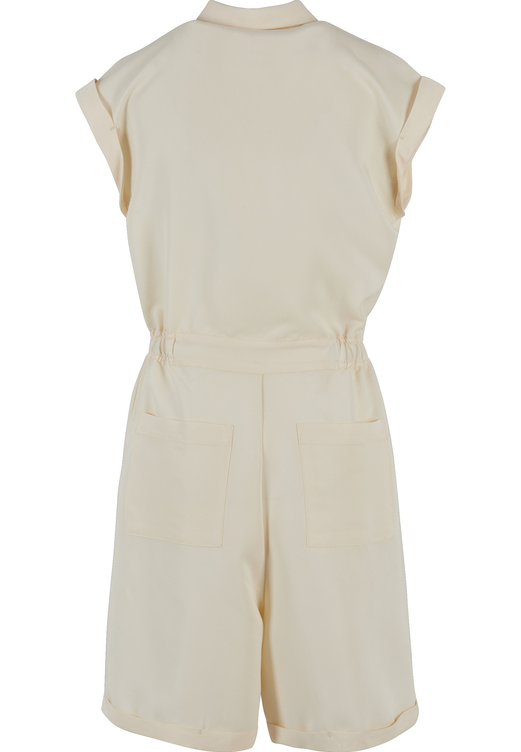 URBAN CLASSICS Jumpsuit »Urban Classics Damen Ladies Viscose Twill Jumpsuit« 1 Stk.