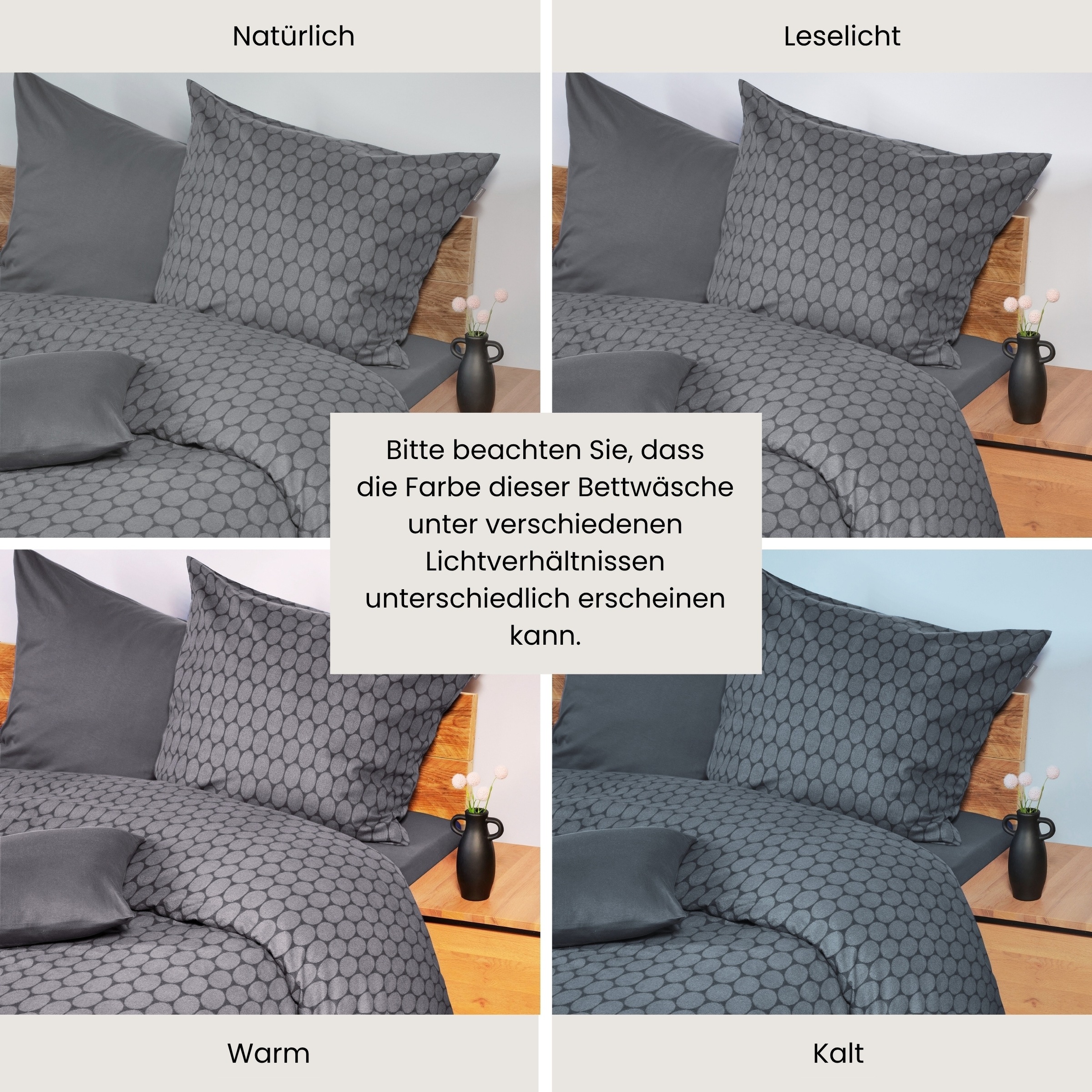 Schiesser Bettwäsche »Drops aus weicher Baumwolle mit modernem Grafikprint« günstig online kaufen