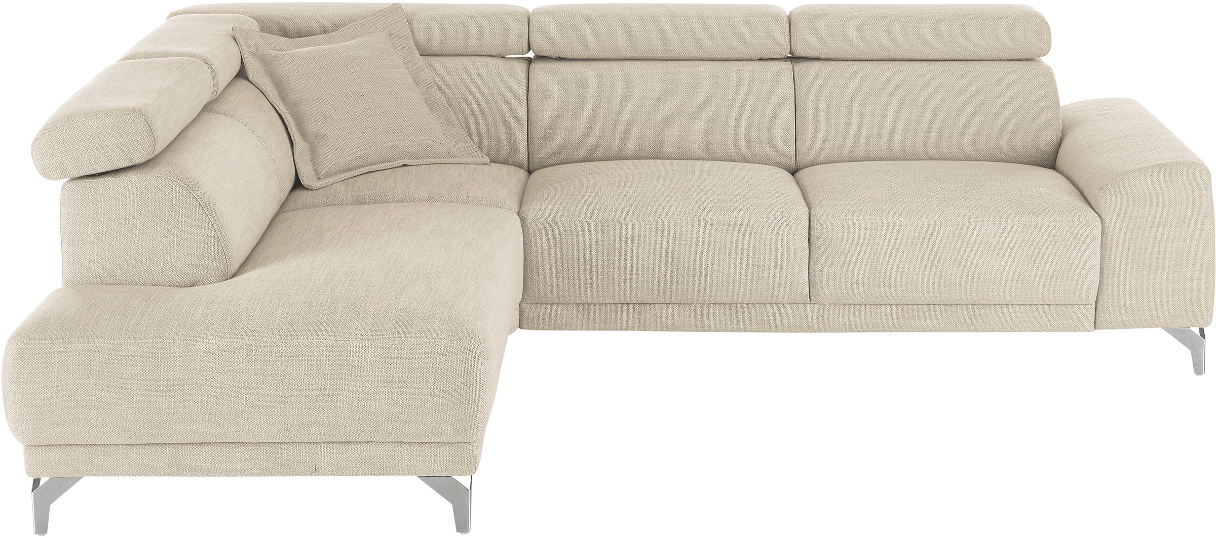 3C Candy Ecksofa »Greve Sofa immer mit manuelle Kopfteilverstellungen, mode günstig online kaufen