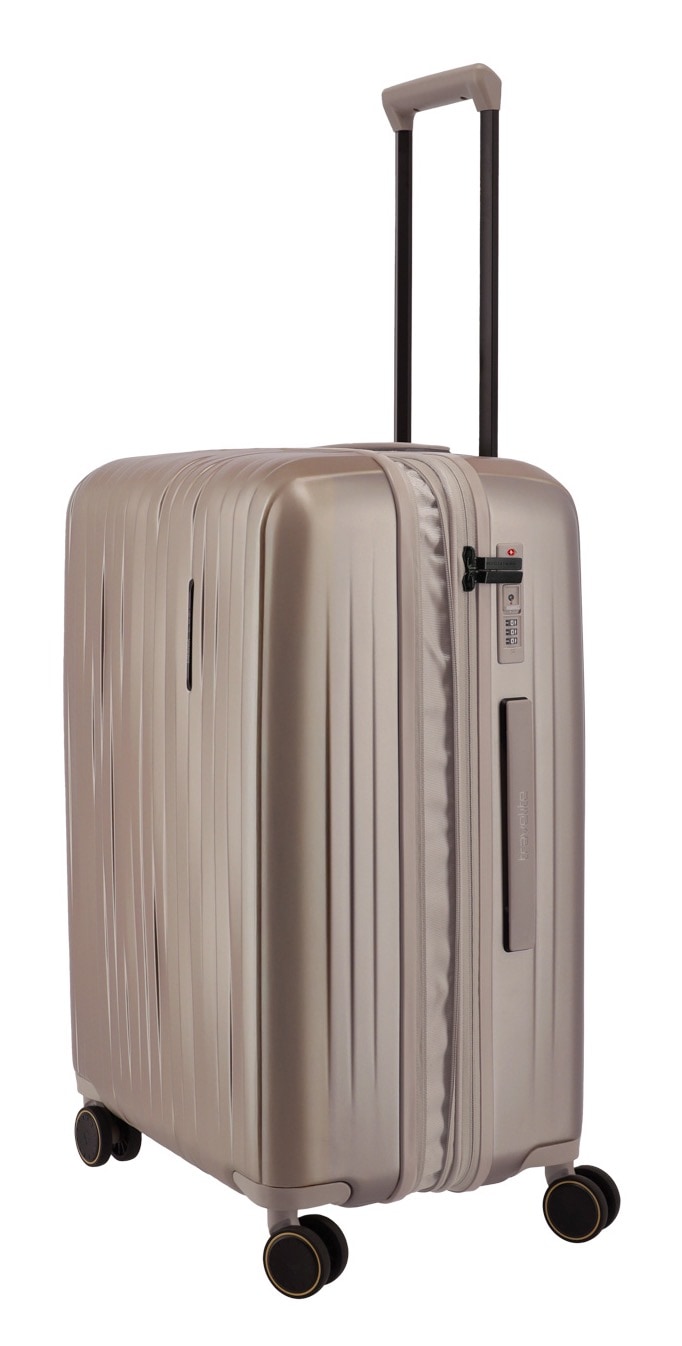 travelite Hartschalen-Trolley »BARBARA & travelite | BARBARA NOVELTY, verschiedene Größen und Farben«, 4 Rollen, Hartschalen-Kofferset Reisegepäck Volumenerweiterung bei M