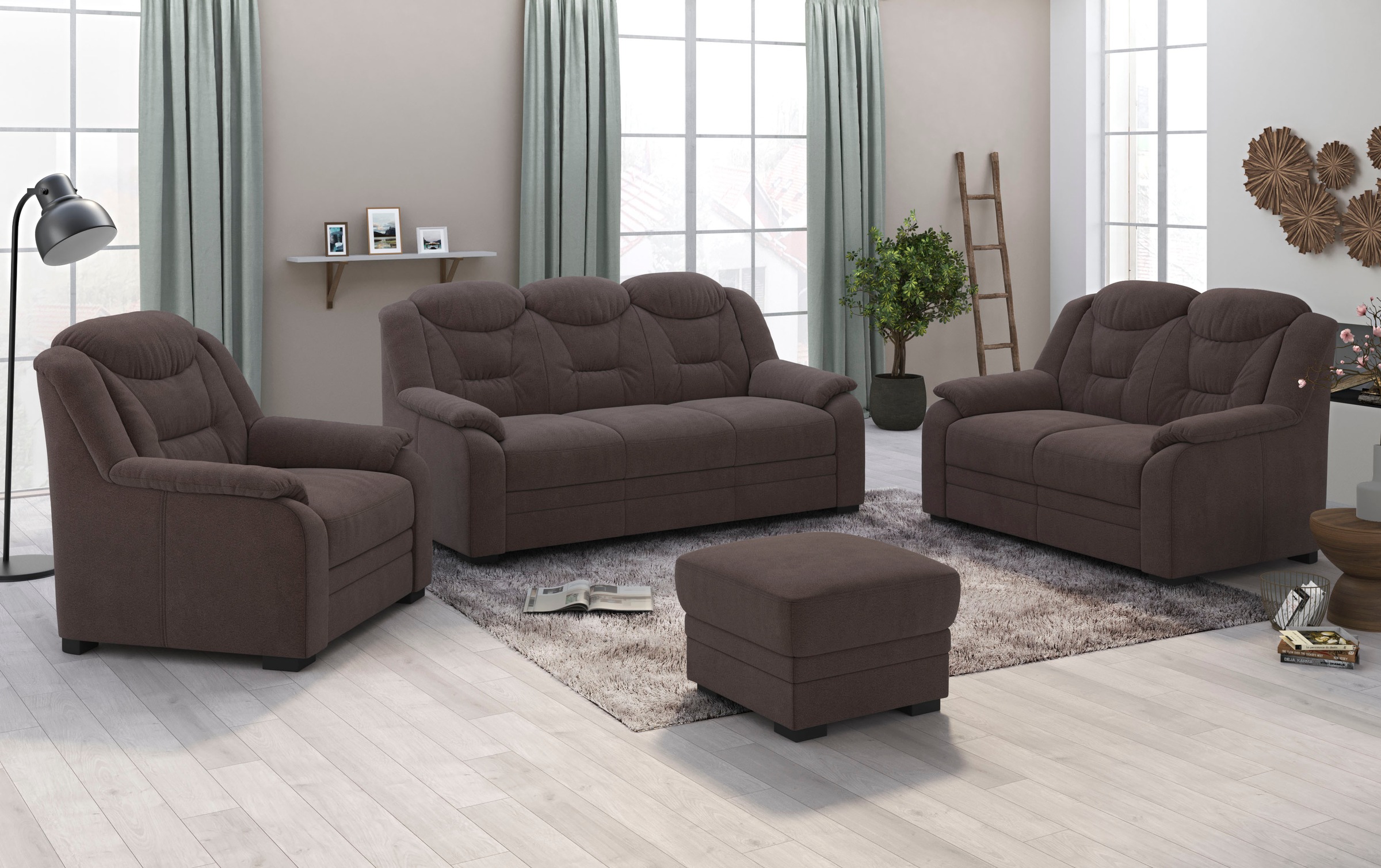 COTTA 2-Sitzer »Marcus« Sofa mit hoher Rückenlehne günstig online kaufen