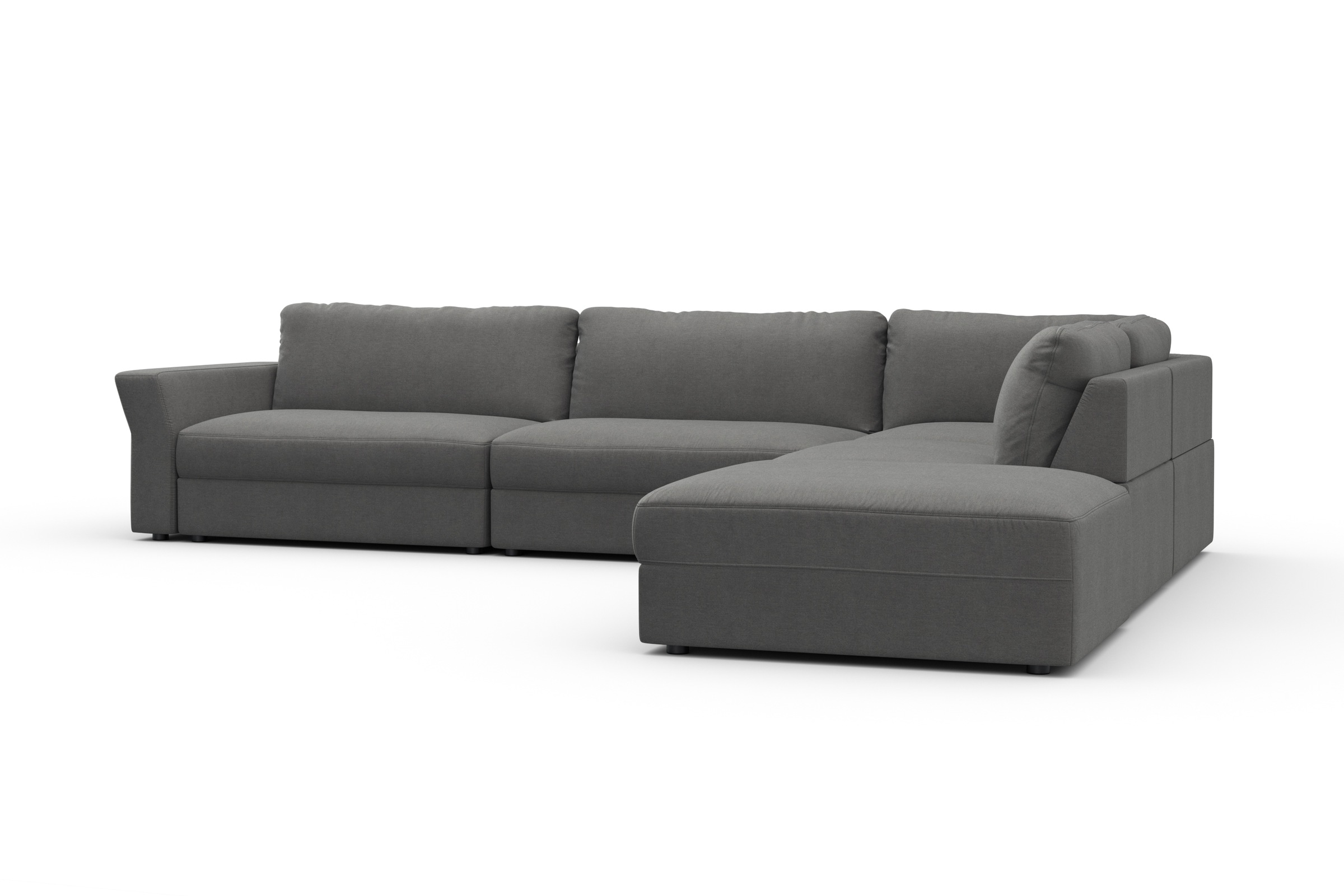 sit&more Ecksofa »Cadabra L-Form«, Breite 356 cm, mit Sitztiefenverstellung