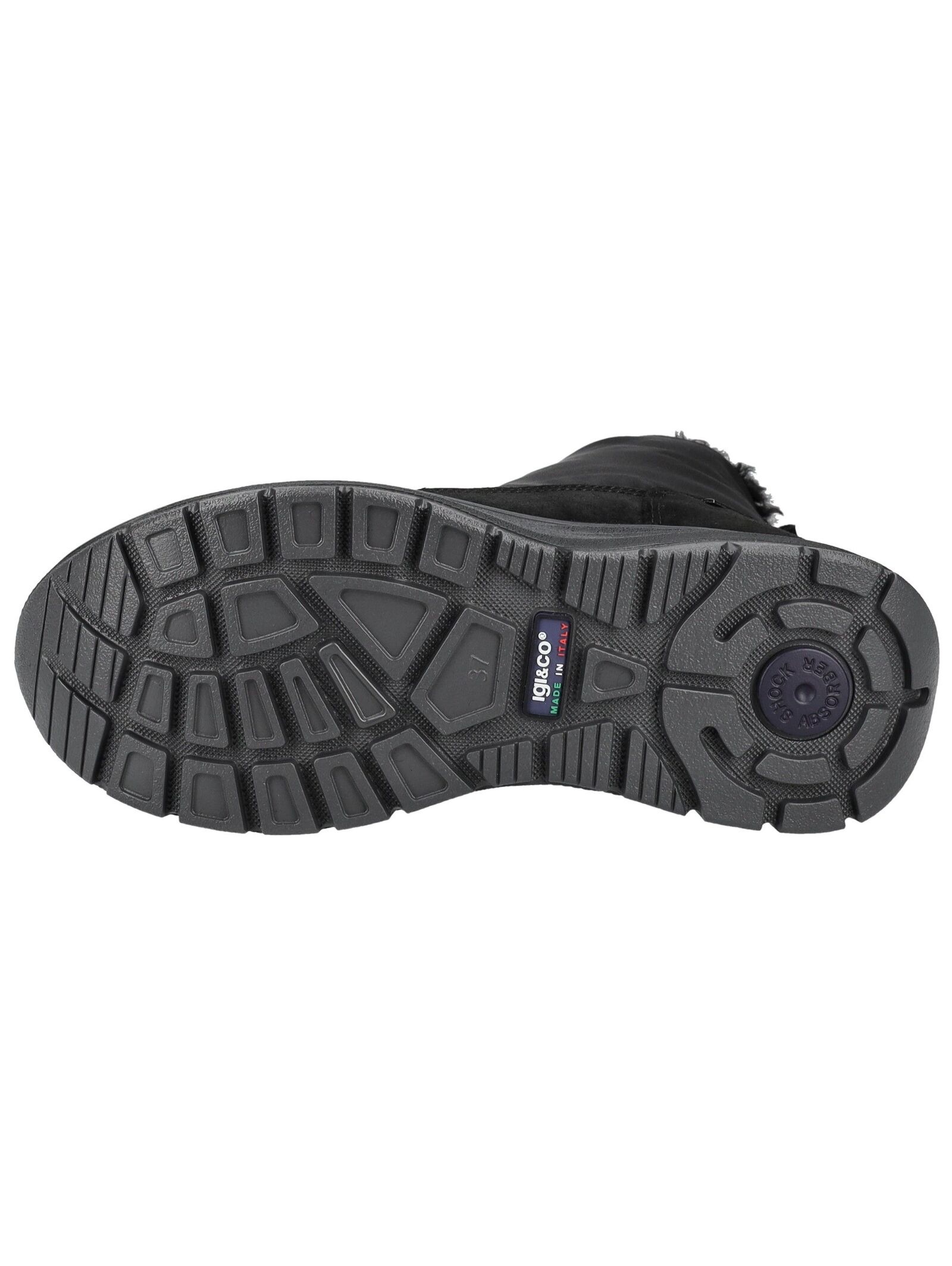 IGI & CO Schnürstiefelette »IGI & CO Stiefelette Nubukleder/Textil«