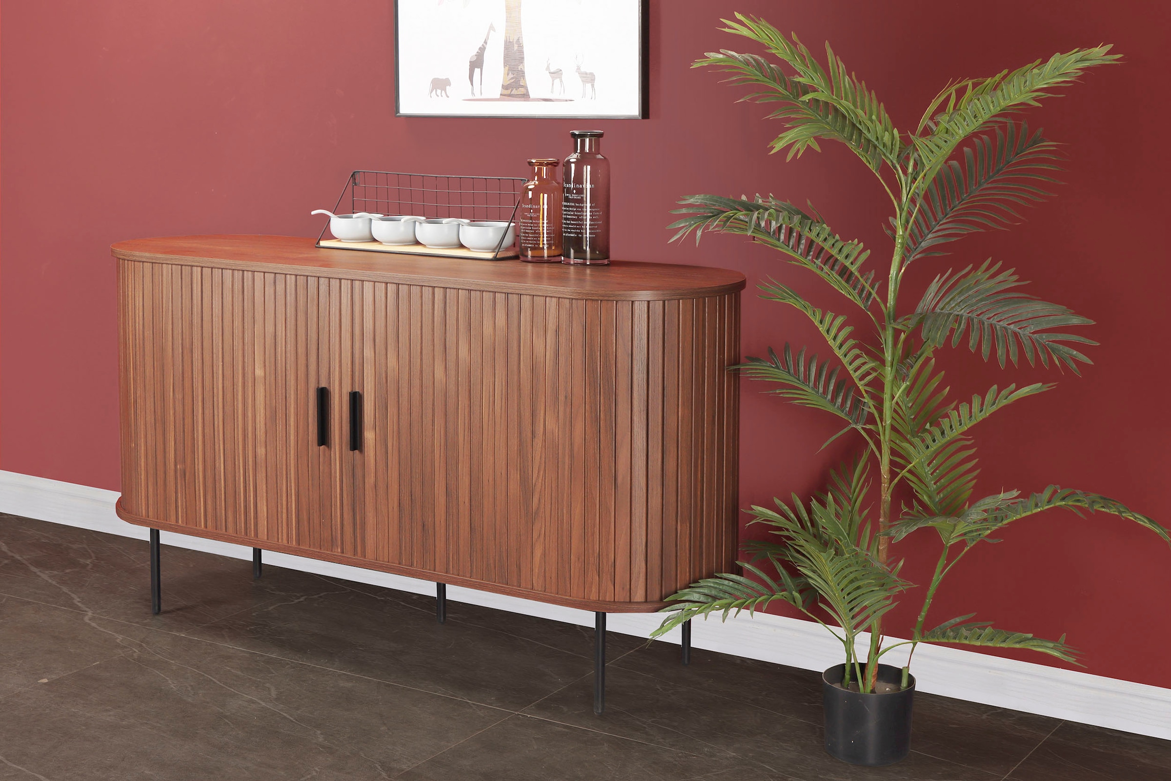 Home affaire Sideboard, 2 Schiebetüren