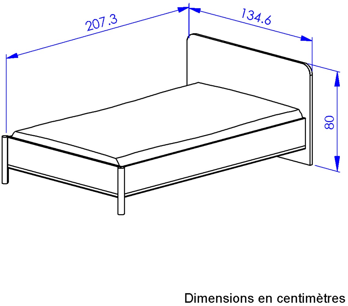Gami Schlafzimmer-Set »Set 4 Tlg«, Ein komplettes Schlafzimmer mit Stauraum