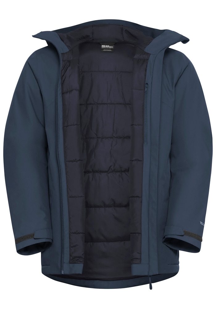 Jack Wolfskin Outdoorjacke »WISPER INS JKT M« mit Kapuze