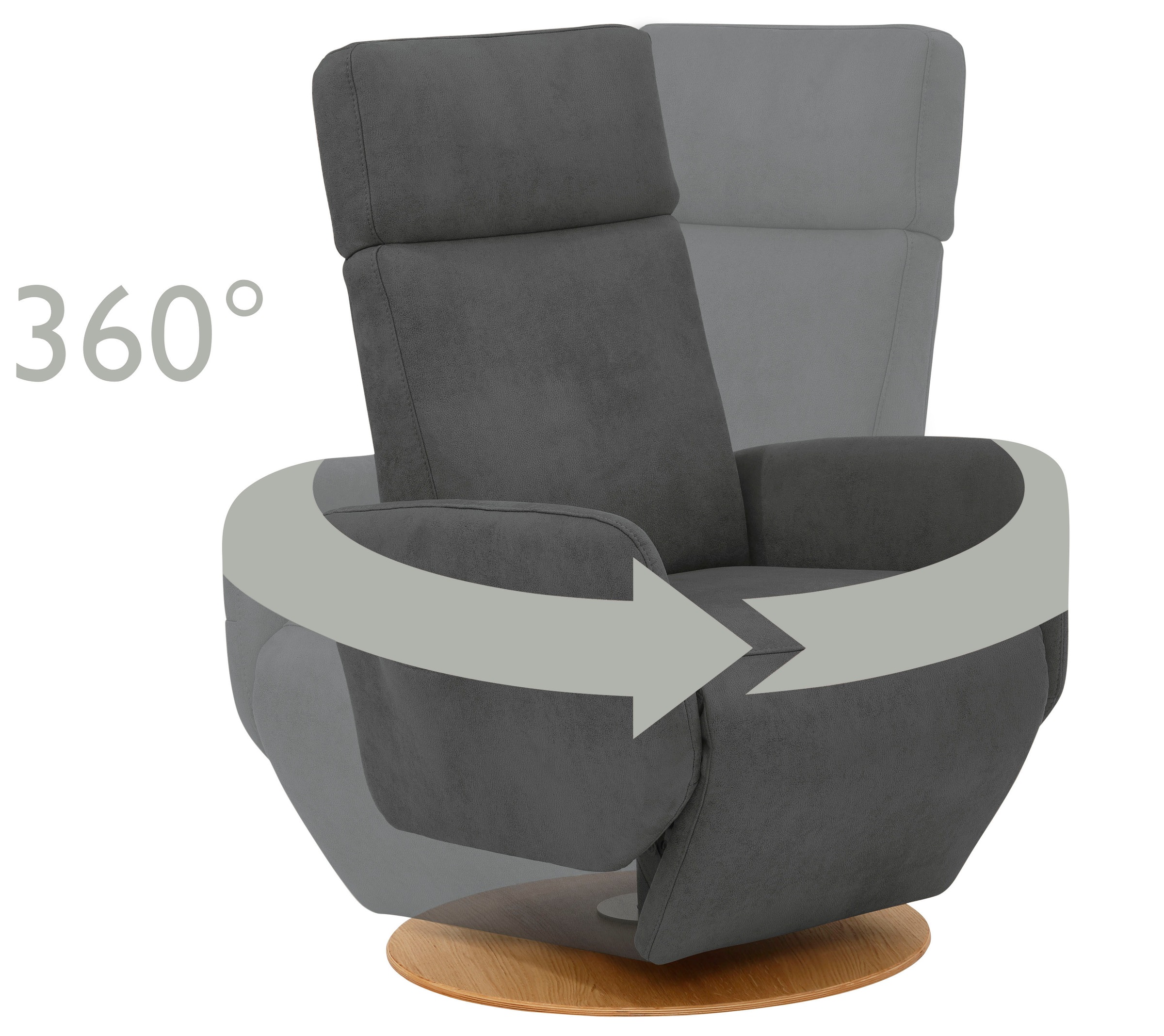 sit&more TV-Sessel »Kobra«, wahlweise mit 2 Motoren, 2 Motoren und Akku oder mit 2 Motoren