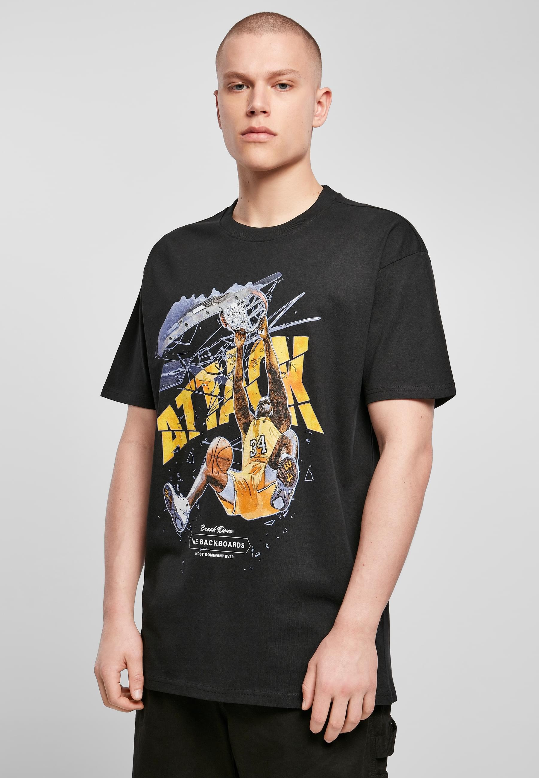 MisterTee T-Shirt »MisterTee Unisex Attack Player Oversize Tee« 1 Stk.