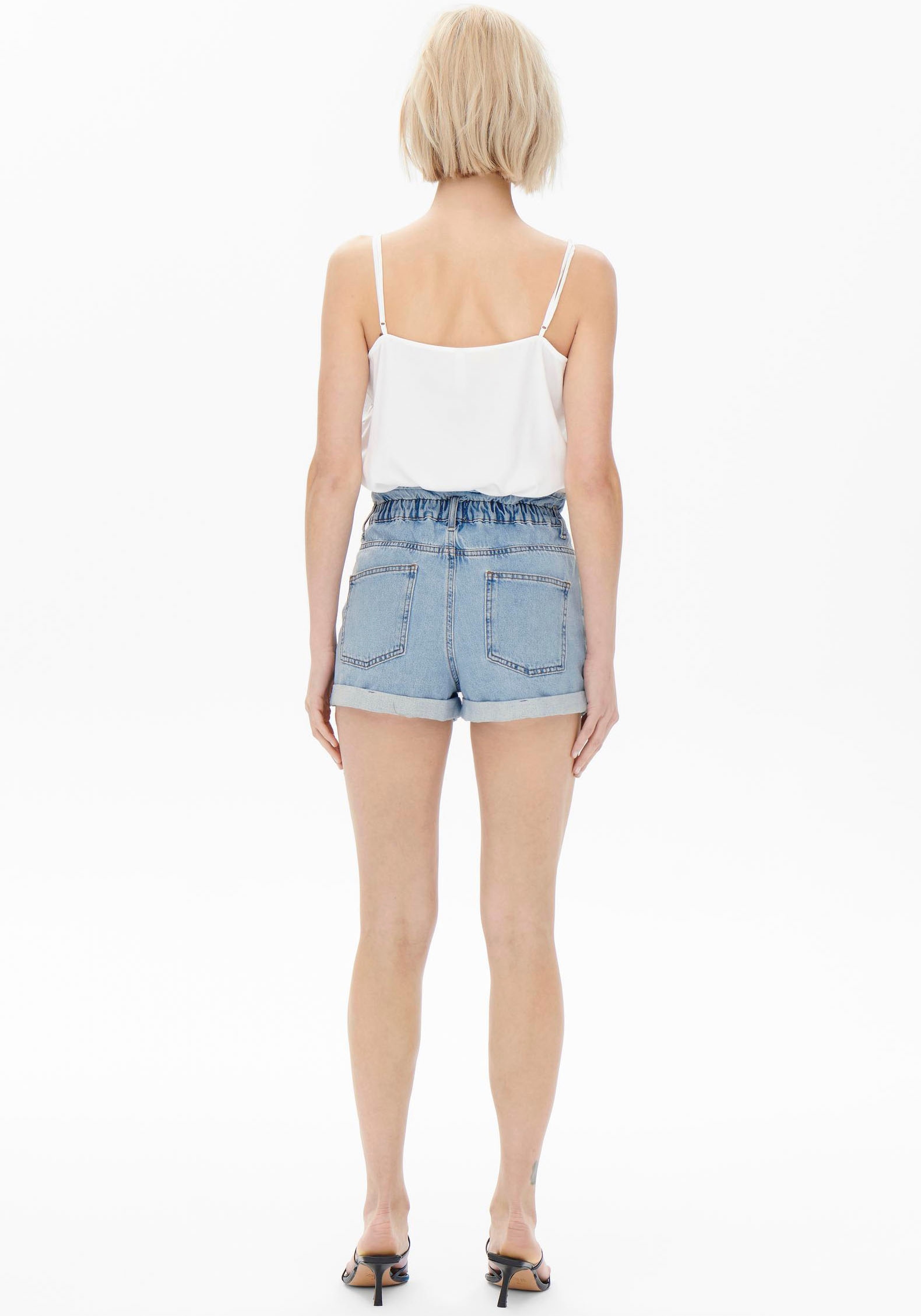 ONLY Jeansshorts »ONLCUBA LIFE PAPERBAG«