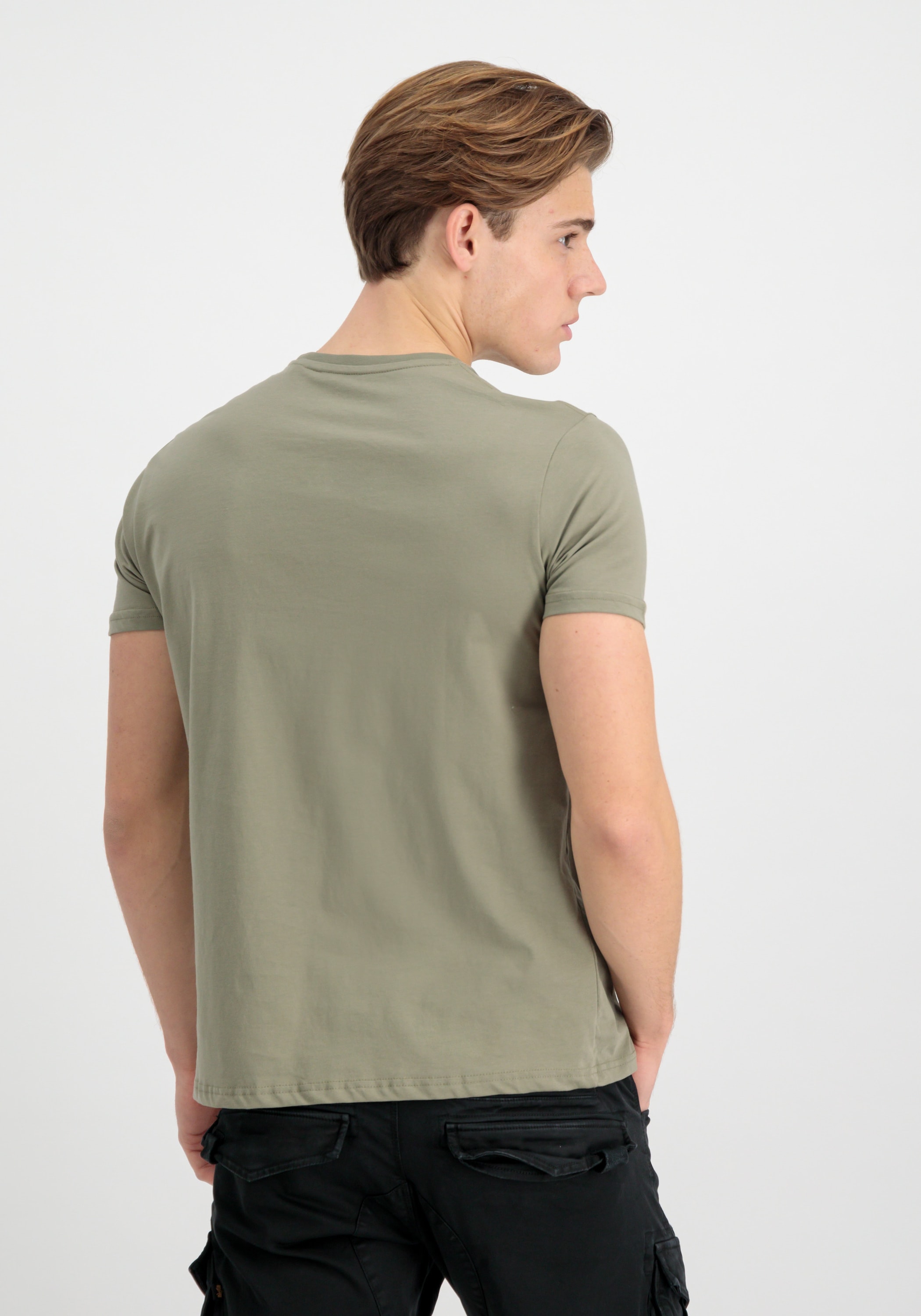 Alpha Industries T-Shirt »Alpha Industries Men - T-Shirts Basic T Mid Logo«