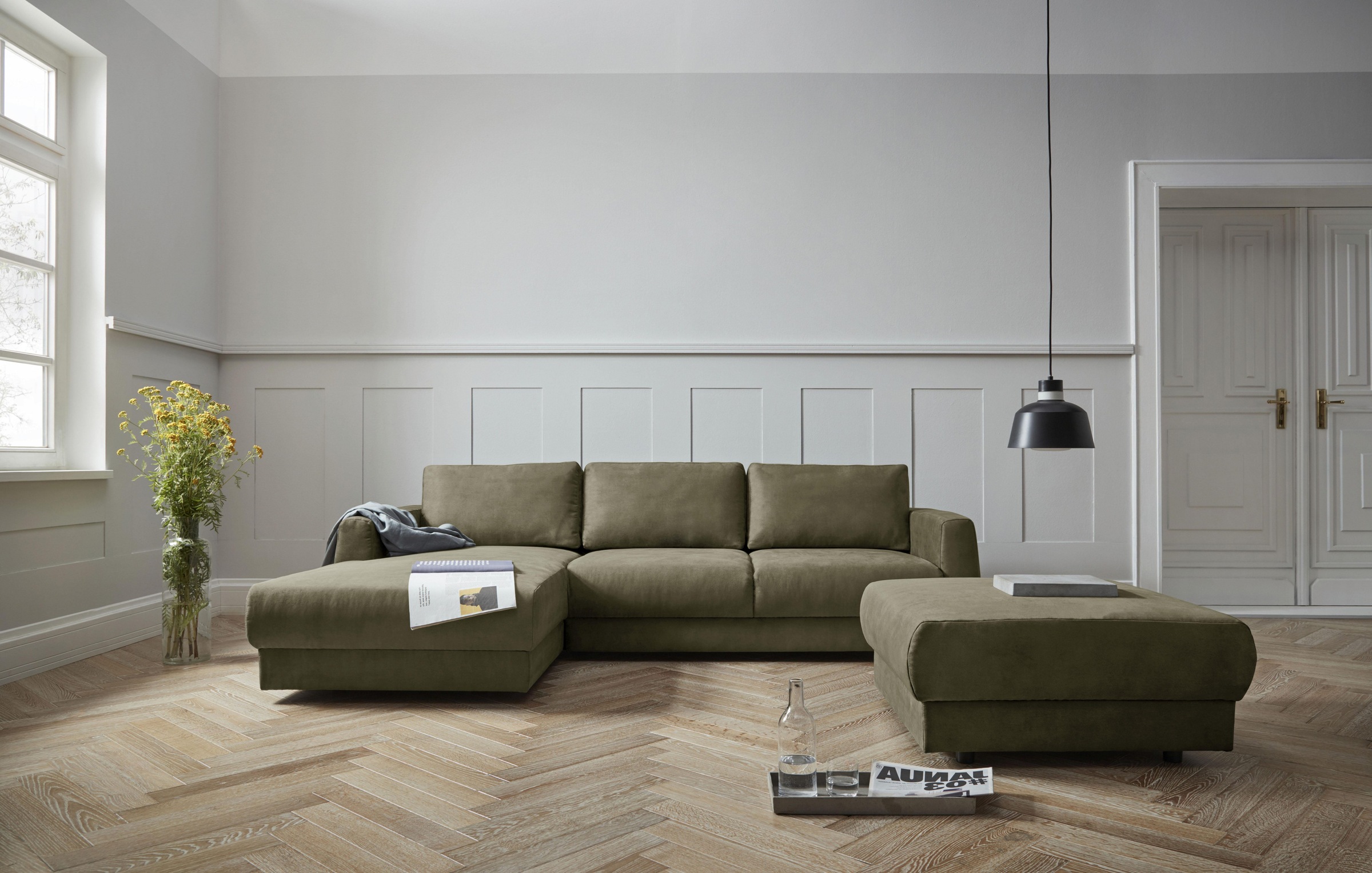 andas Ecksofa »Hobro L-Form«, in 3 Bezugsqualitäten in vielen Farben, Design by Morten Georgsen