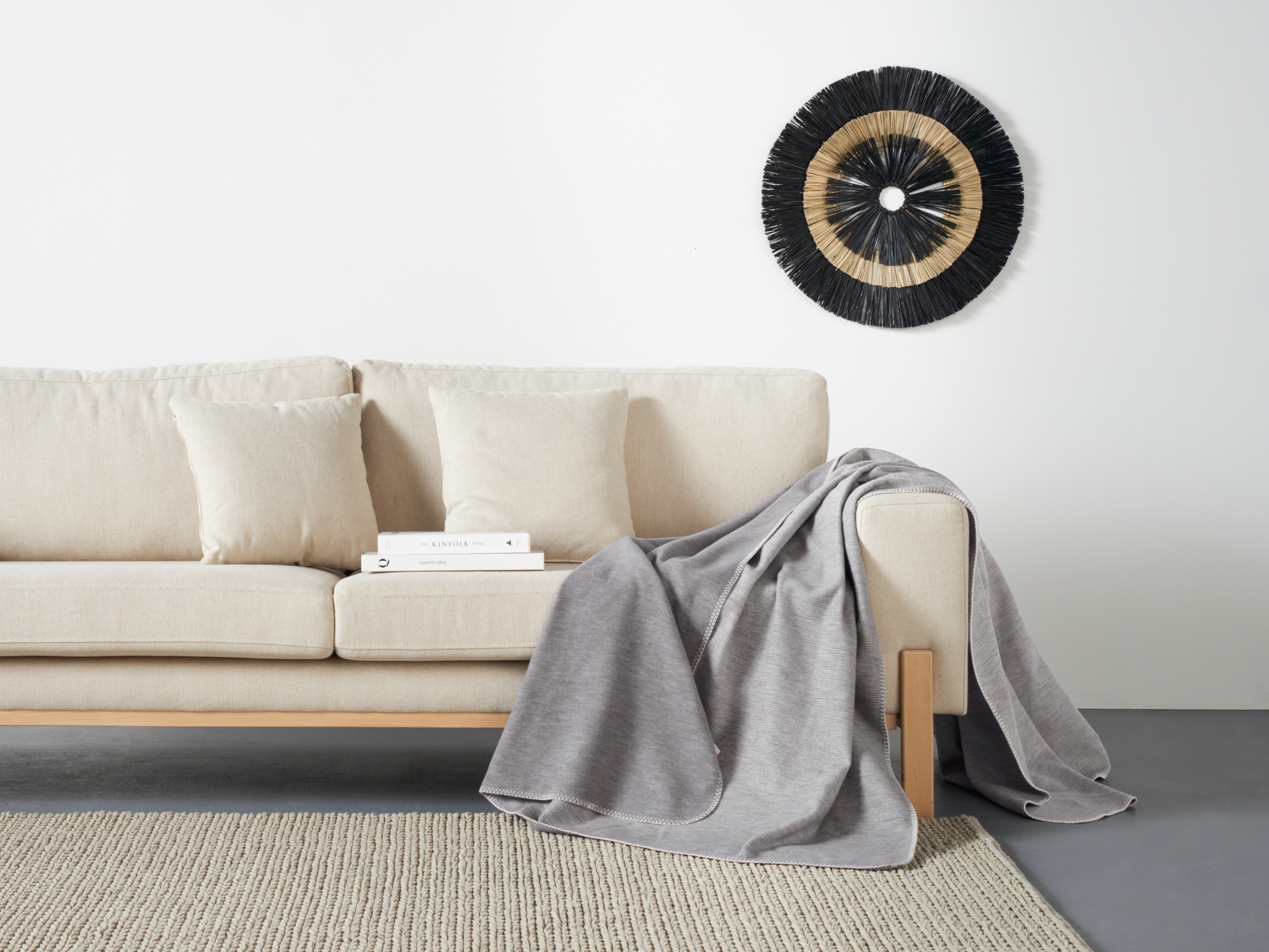 OTTO products Wohndecke »Jannis«, GOTS zertifiziert - nachhaltig aus Bio-Ba günstig online kaufen