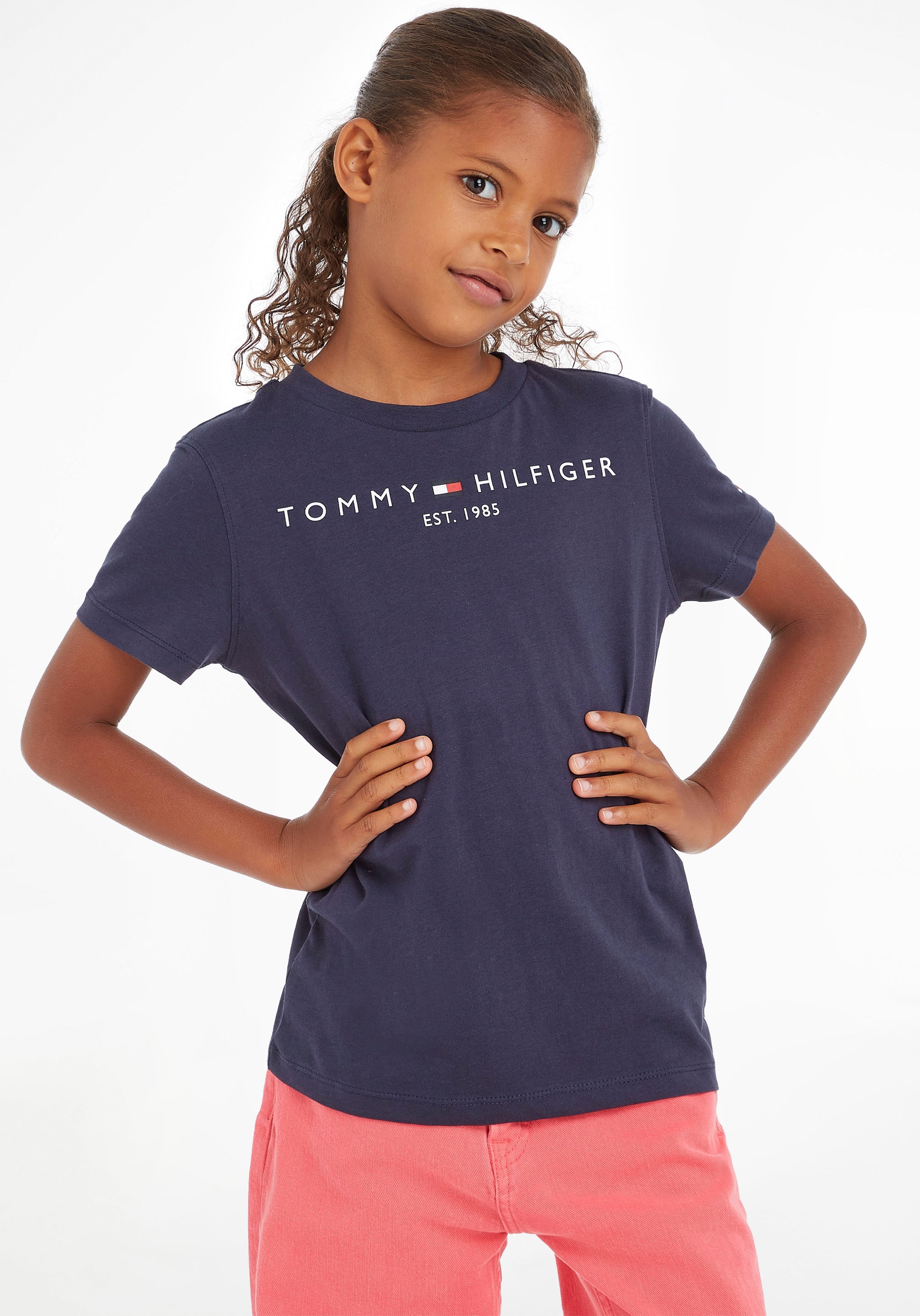 und »ESSENTIAL für Mädchen online T-Shirt Hilfiger Jungen bei TEE«, Tommy