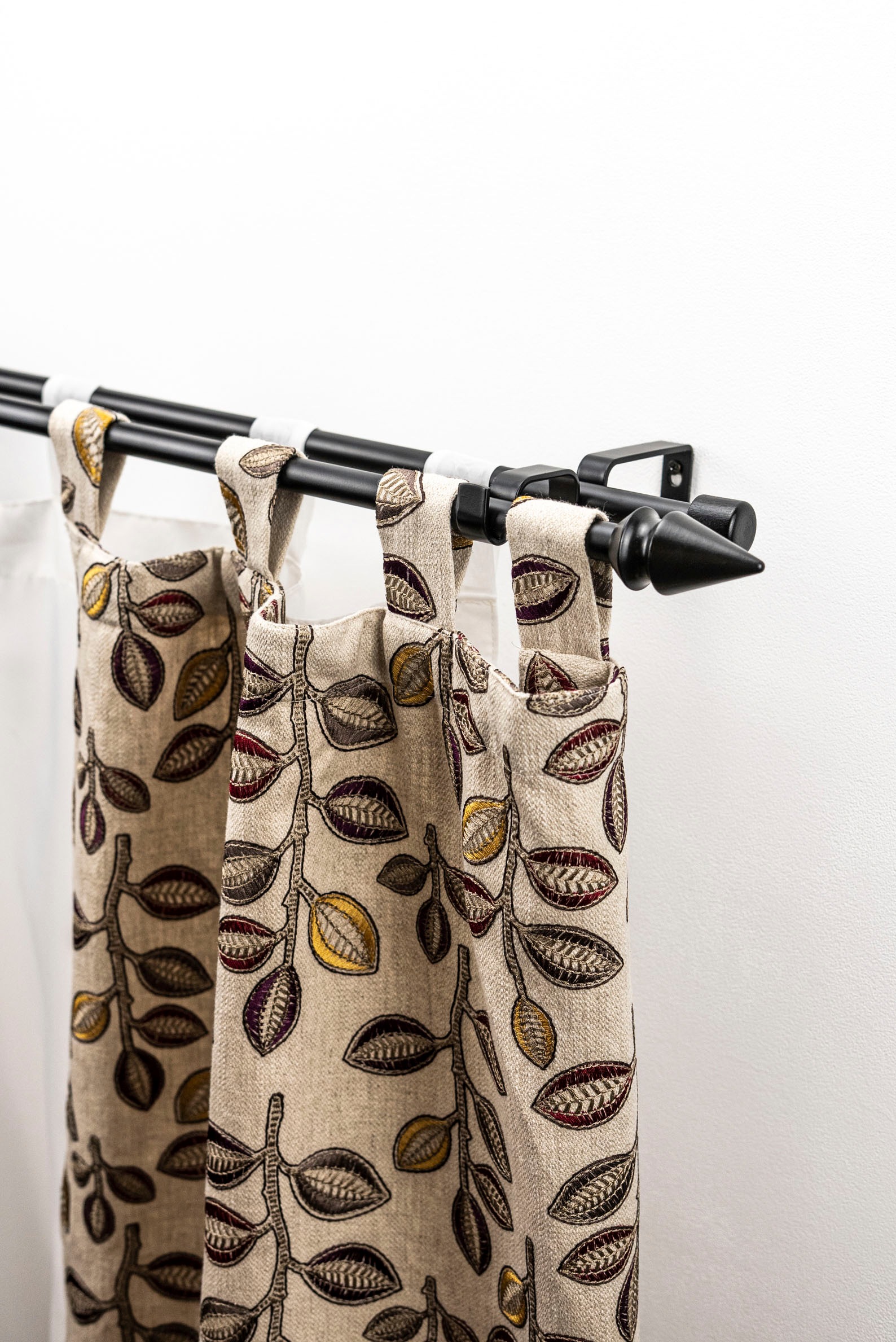 GARESA Gardinenstange »SPYRNA mit offenem Träger« Ø 16 mm 2 läufig-läufig W günstig online kaufen