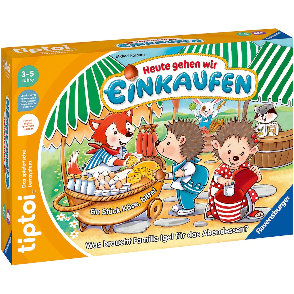 Ravensburger Spiel »tiptoi® Heute gehen wir einkaufen«, Made in Europe, FSC® - schützt Wald - weltweit