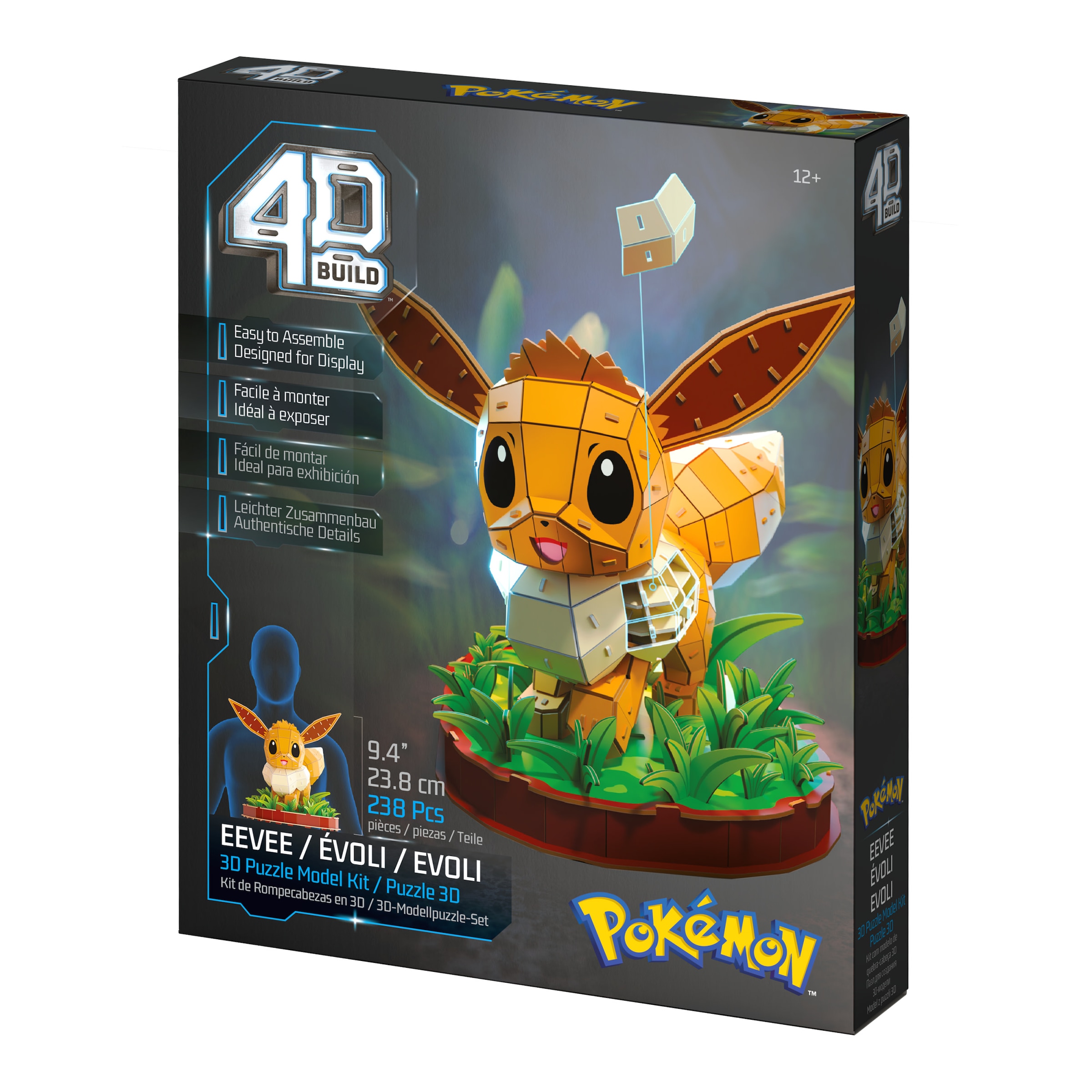 Spin Master Puzzle »4D Build Pokemon Evoli«