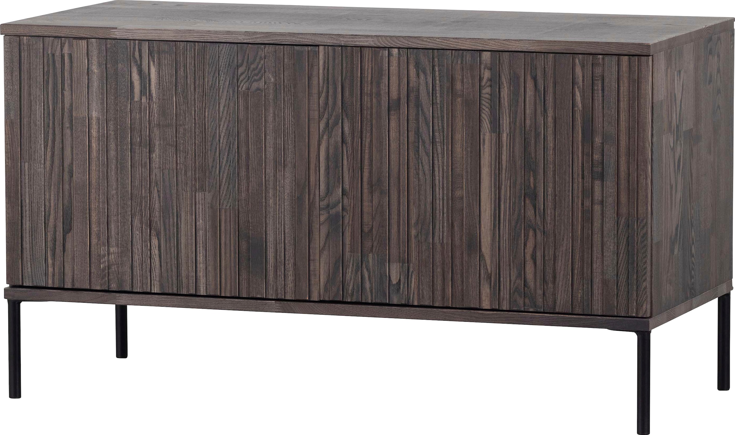 WOOOD Sideboard »New Gravure, TV-Kommode, Breite 100 cm oder 150 cm«, Kommode Höhe 56 cm, mit grafischen Relieftüren, viel Stauraum
