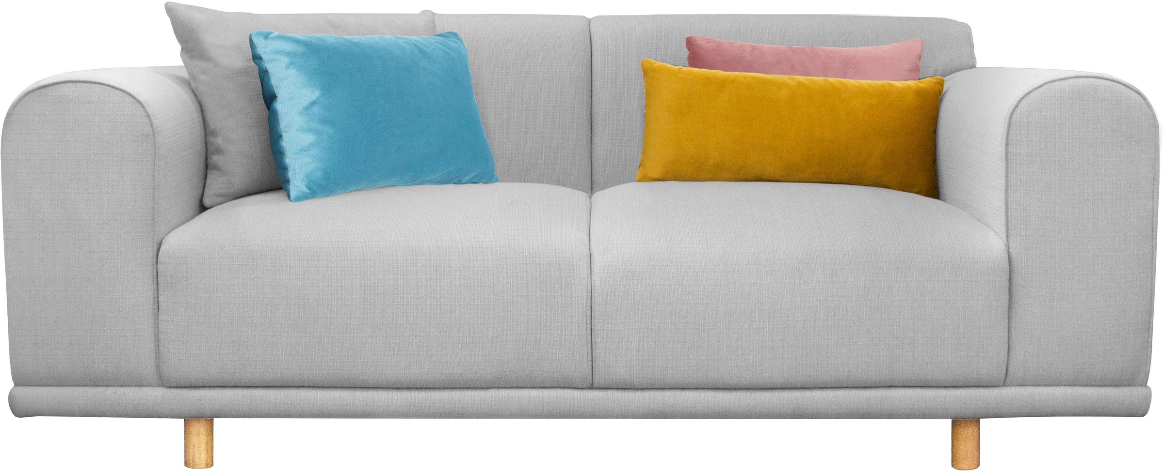 andas 2-Sitzer »Maroon«, in skandinavischem Design, mit losen Kissen
