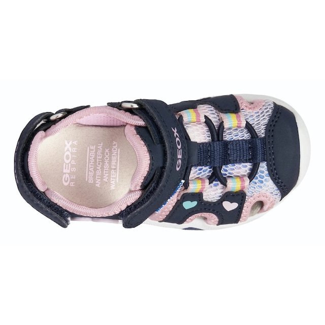 Geox Sandale »B SANDAL MULTY GIRL«, mit Herz in Regenbogenfarben online  kaufen