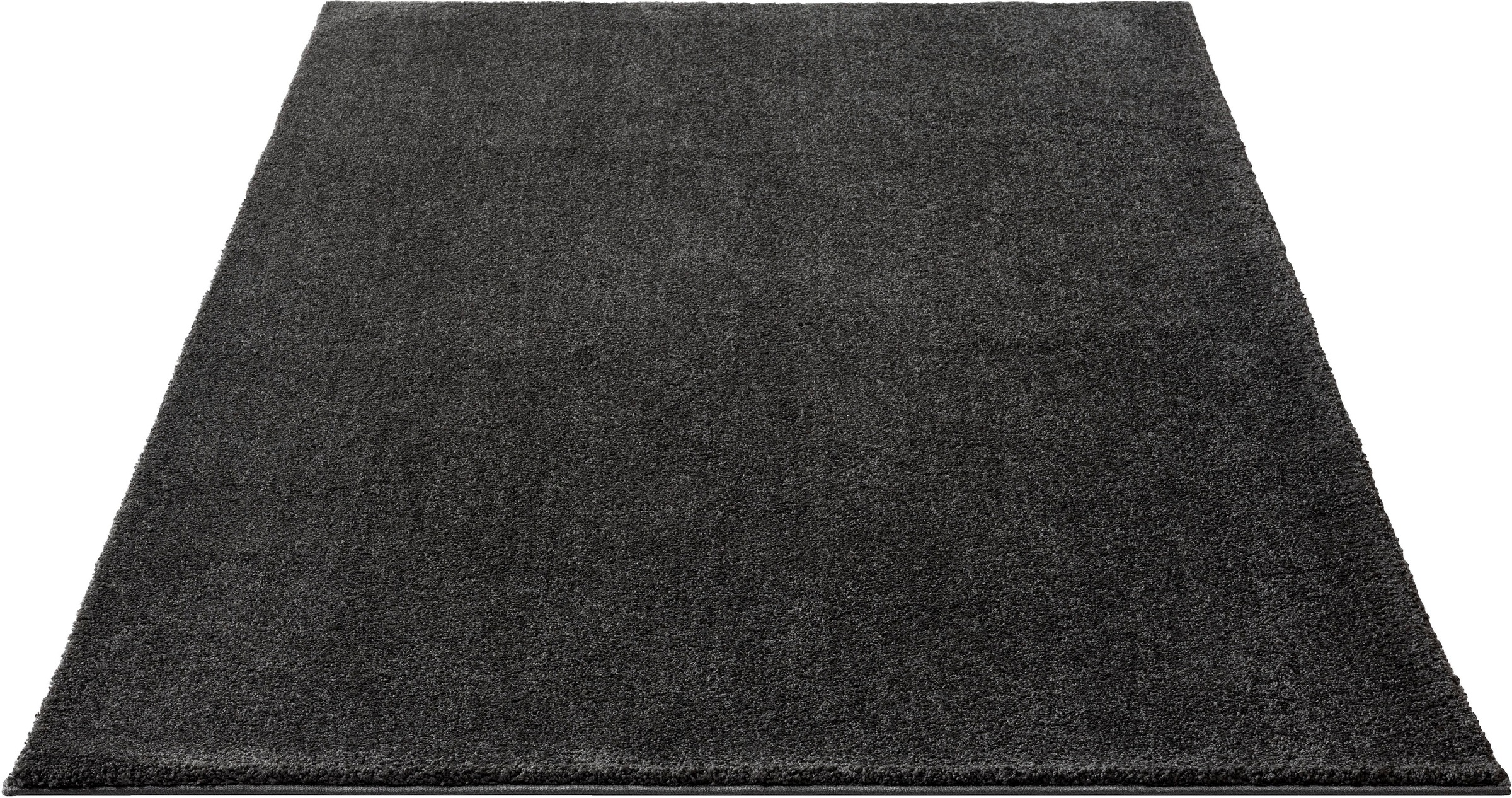 merinos Hochflor-Teppich »Forest 340« rechteckig 25 mm Höhe Shaggy, uni mel günstig online kaufen