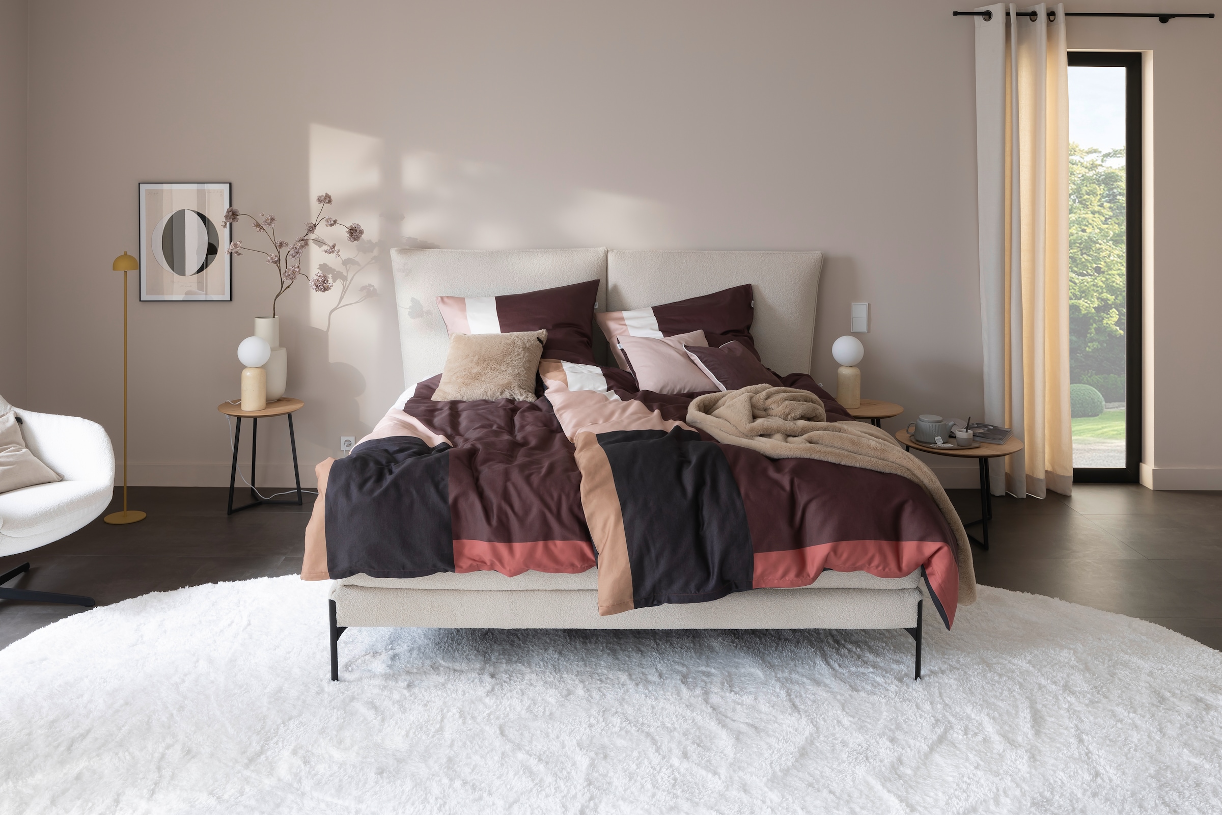SCHÖNER WOHNEN-Kollektion Wendebettwäsche »Jolie«, aus 100% Baumwolle günstig online kaufen