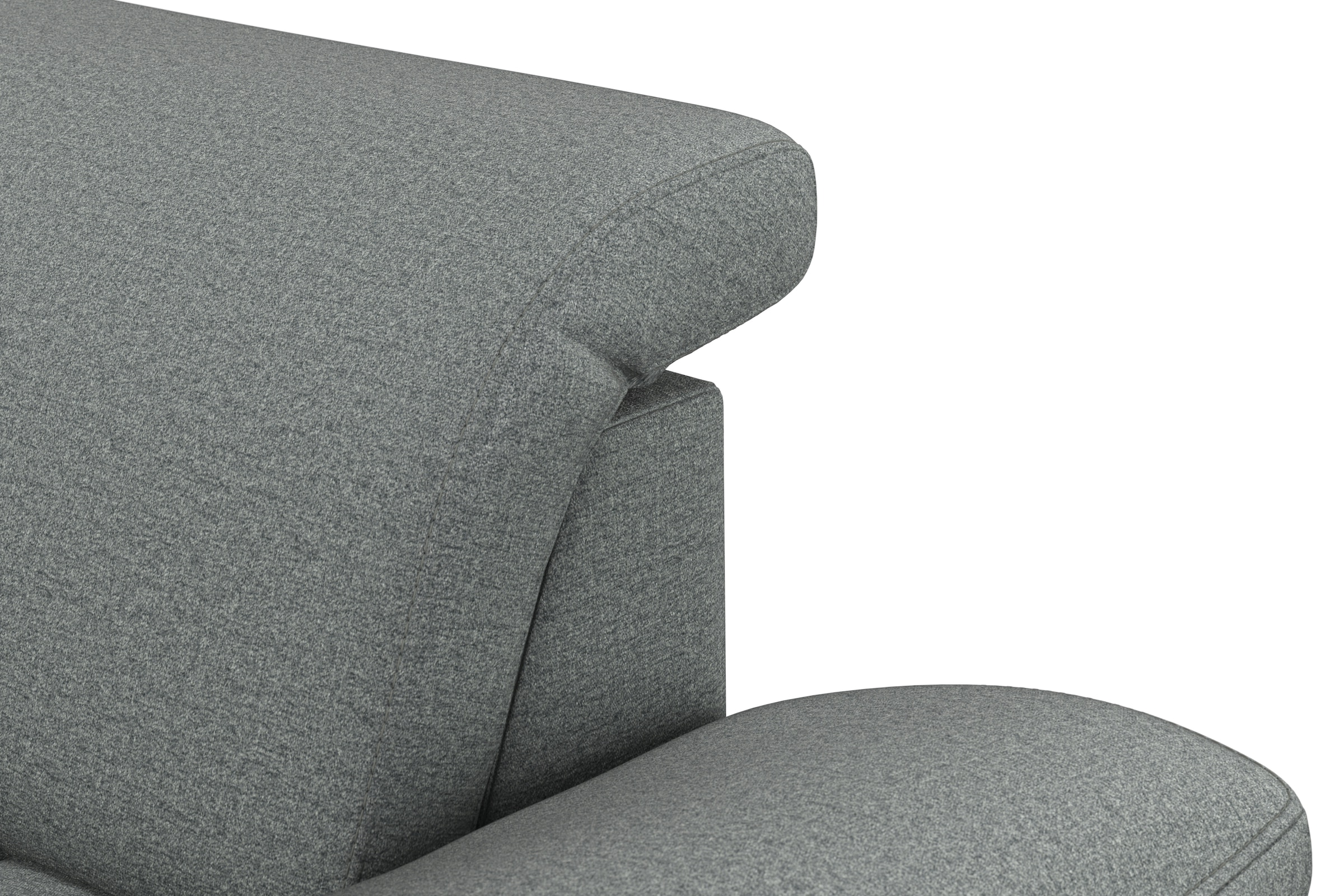 sit&more Ecksofa »Cool L-Form«, wahlweise mit Kopfteilverstellung und Vorziehsitz motorisch