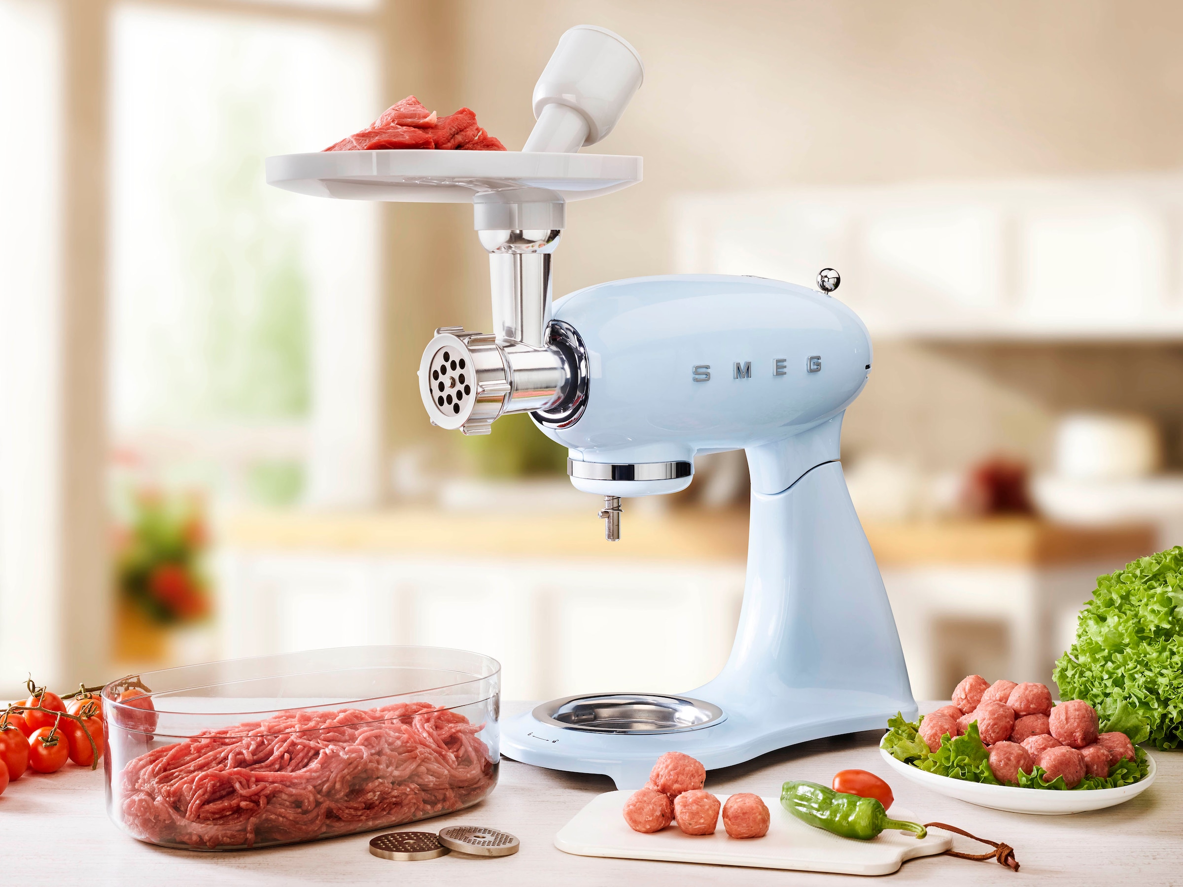 Smeg Küchenmaschine »SMF03PBEU Pastellblau«
