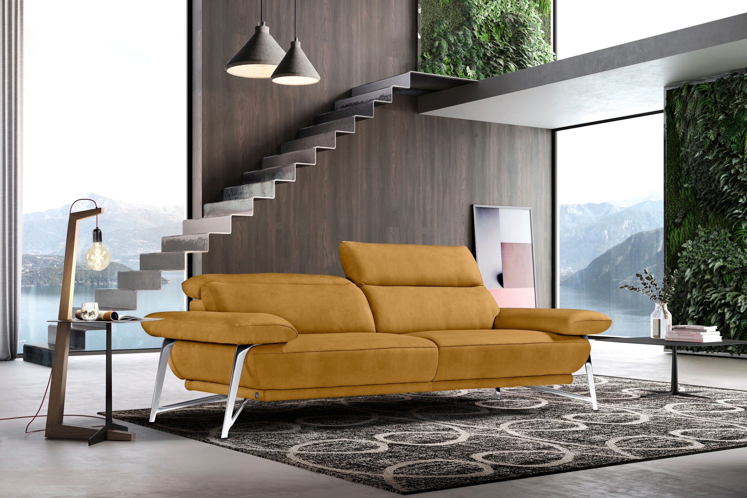 Egoitaliano 2,5-Sitzer »Anais, Designsofa mit erstklassigem Sitzkomfort, Fu günstig online kaufen