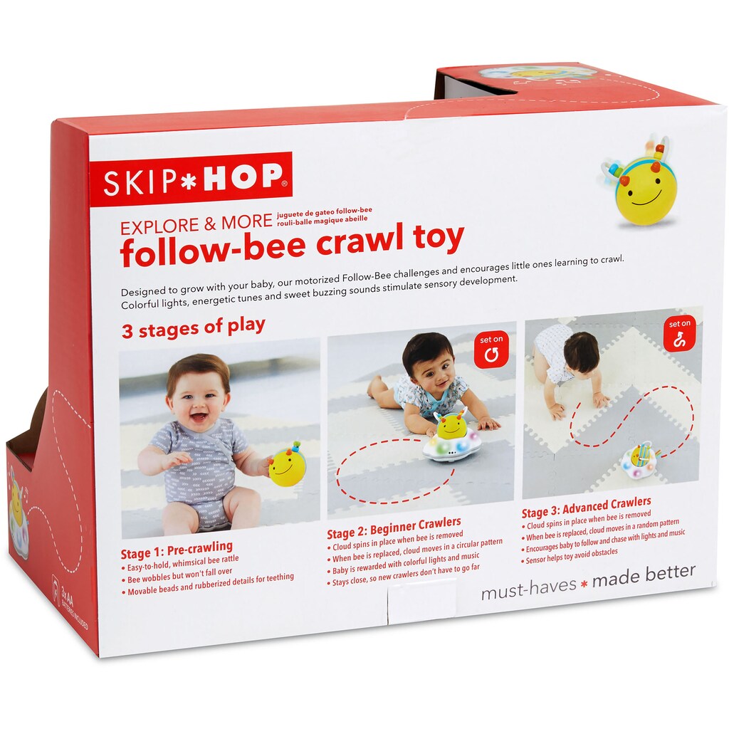 Skip Hop Lernspielzeug »Explore & More Krabbelspielzeug Biene«