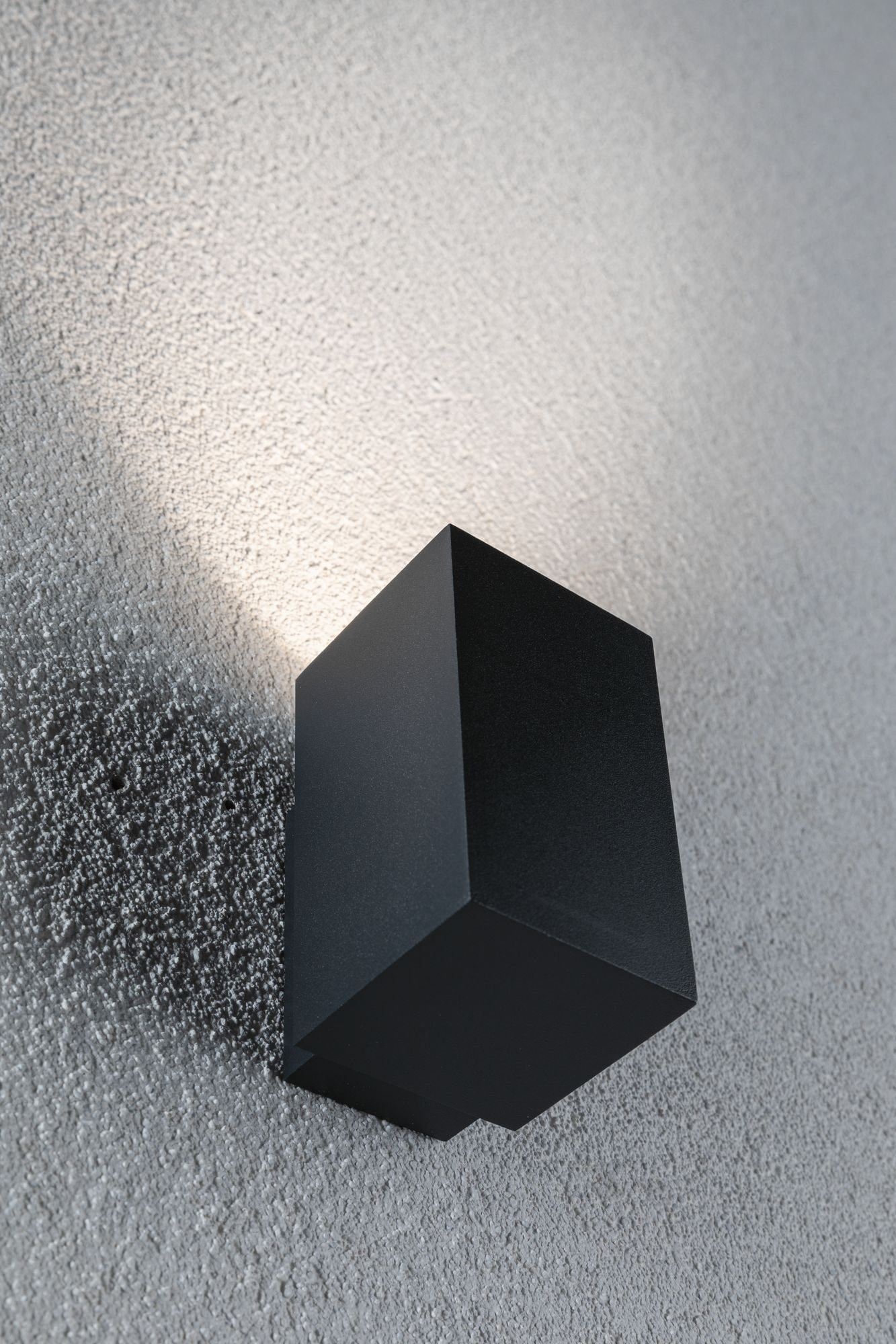 Paulmann LED Außen-Wandleuchte »Flame eckig 58x75mm 3000K 3,8W 320lm 230V Aluminium«, 1 flammig, IP44